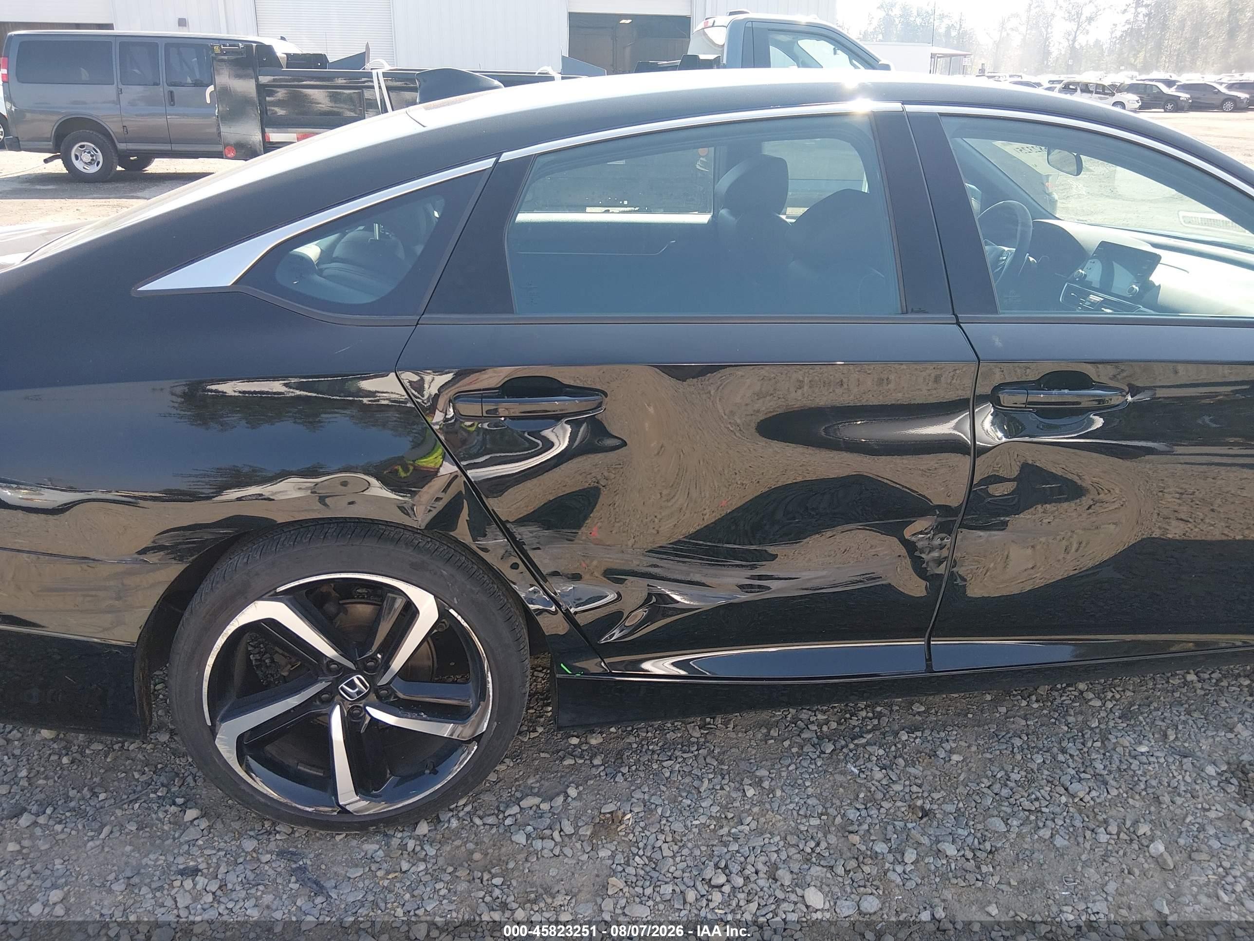 2018 Honda Accord Sport Black vin: 1HGCV1F30JA203828