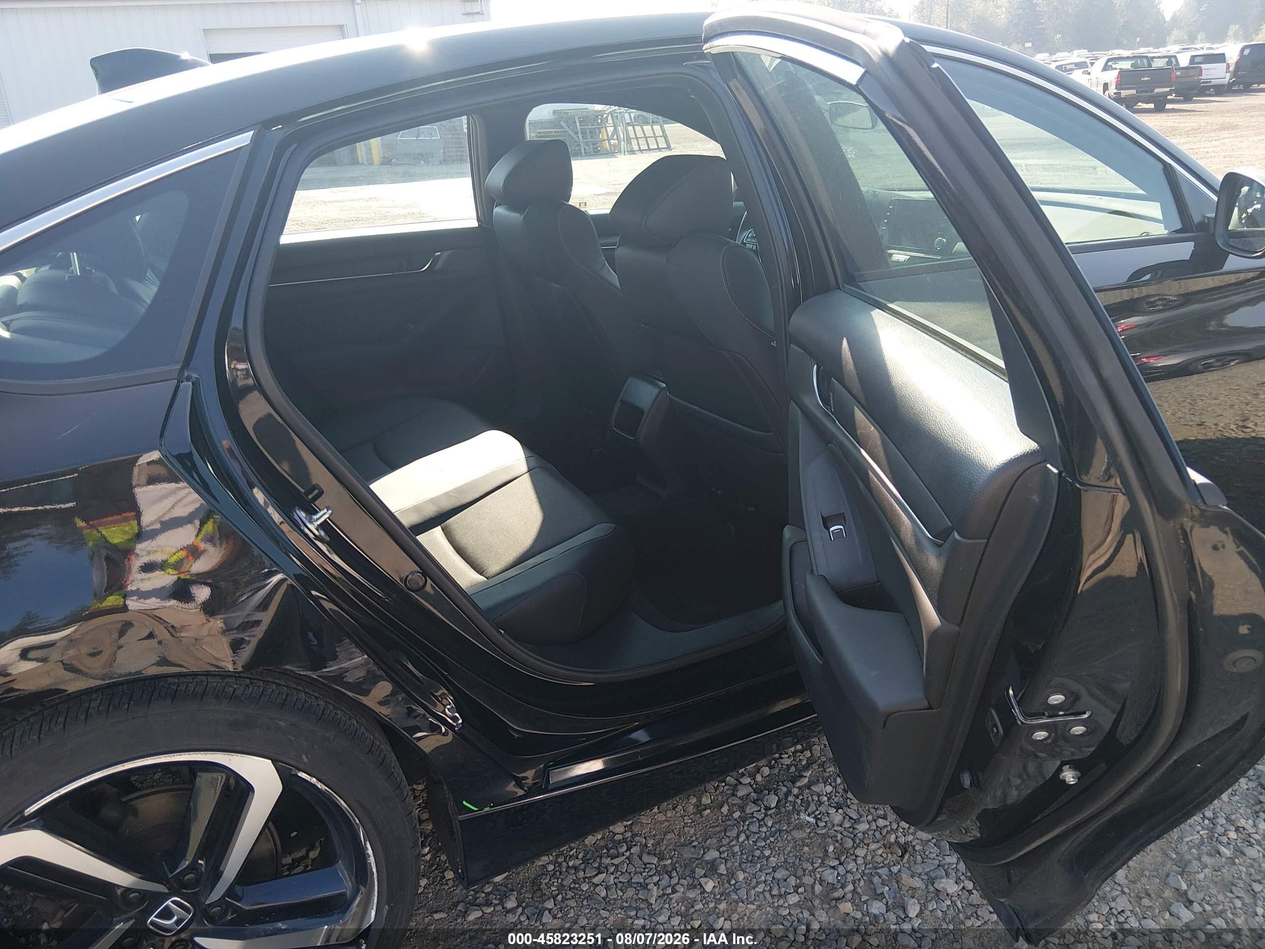 2018 Honda Accord Sport Black vin: 1HGCV1F30JA203828