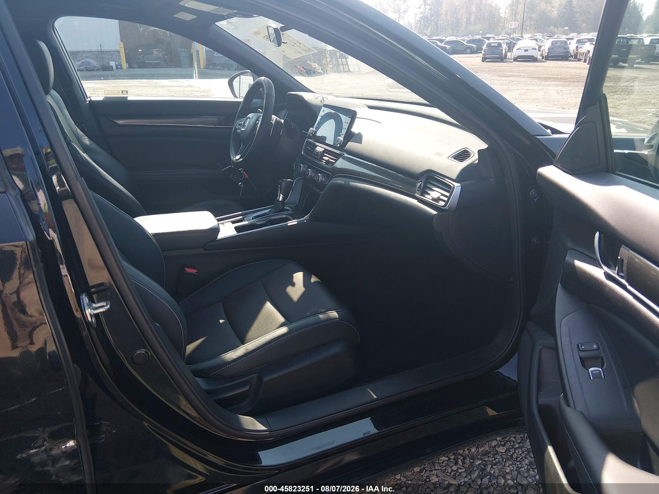 2018 Honda Accord Sport Black vin: 1HGCV1F30JA203828