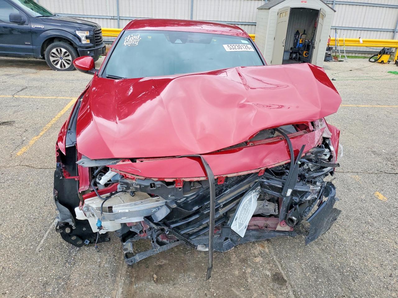 2019 Honda Accord Sport Red vin: 1HGCV1F30KA000486