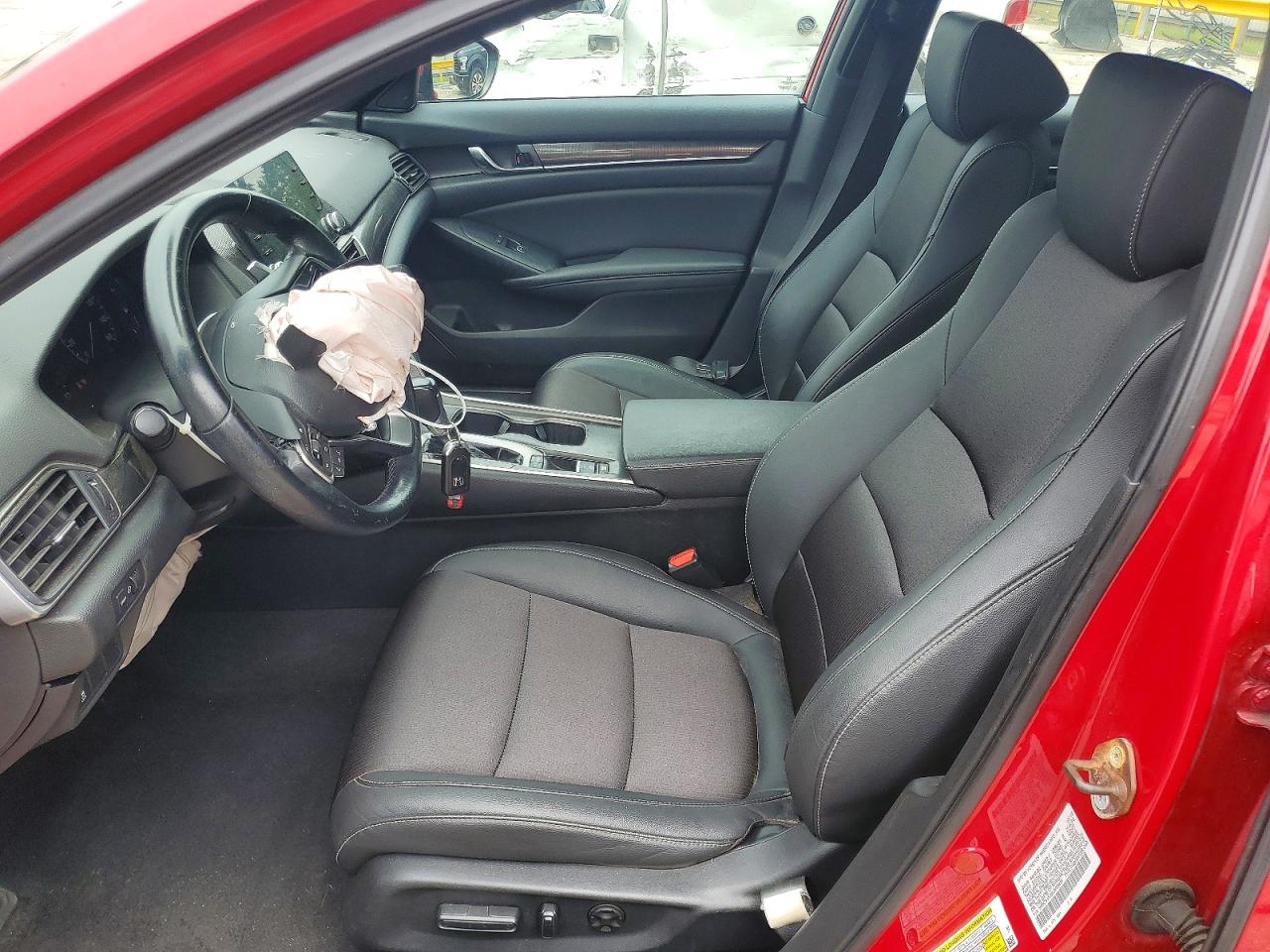2019 Honda Accord Sport Red vin: 1HGCV1F30KA000486