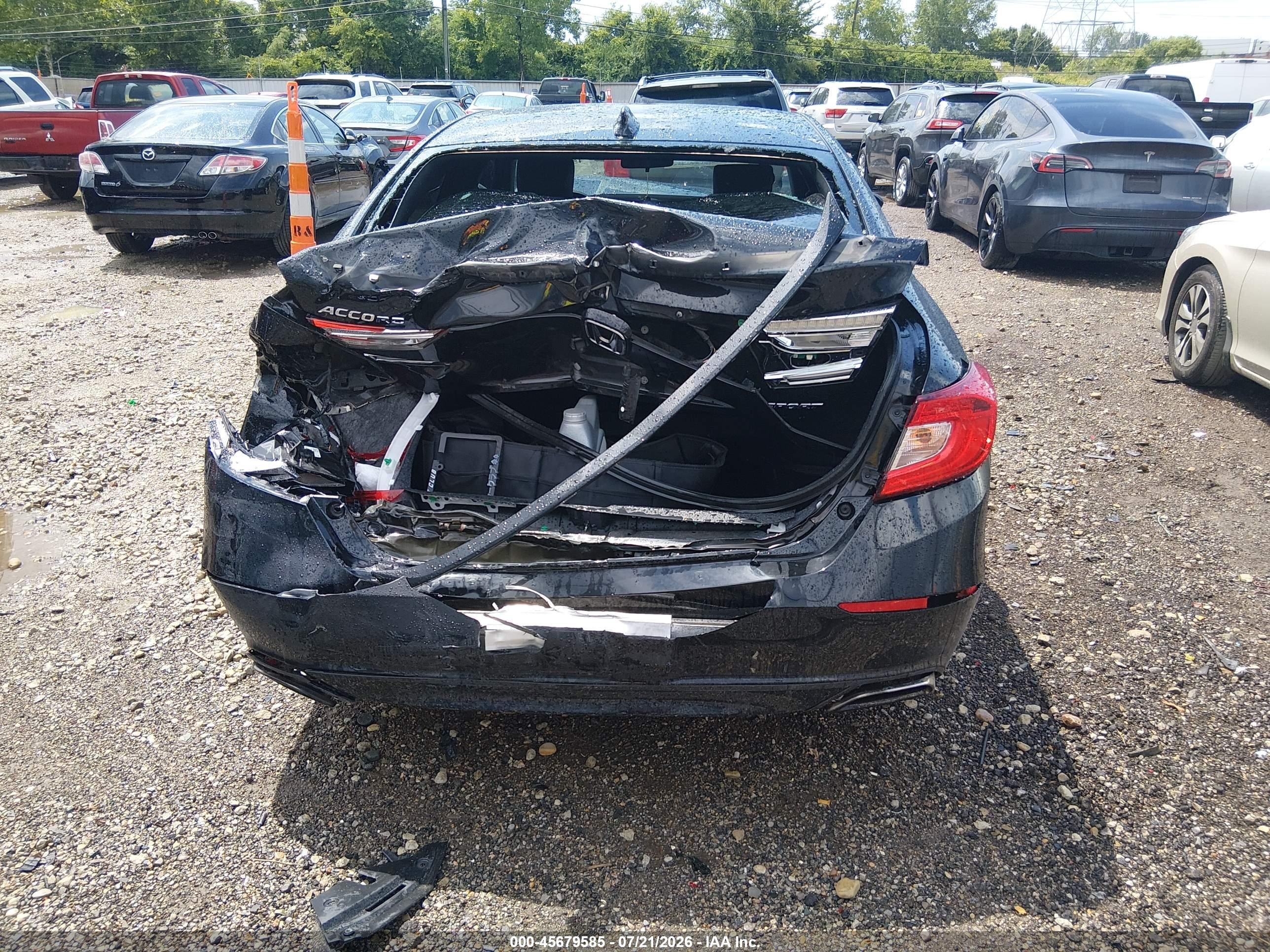 2019 Honda Accord Sport Black vin: 1HGCV1F30KA062423