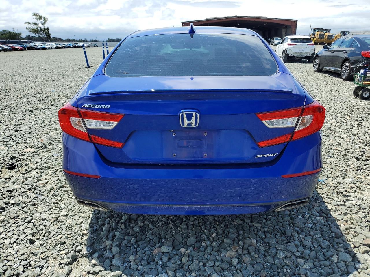2019 Honda Accord Sport Blue vin: 1HGCV1F30KA120126