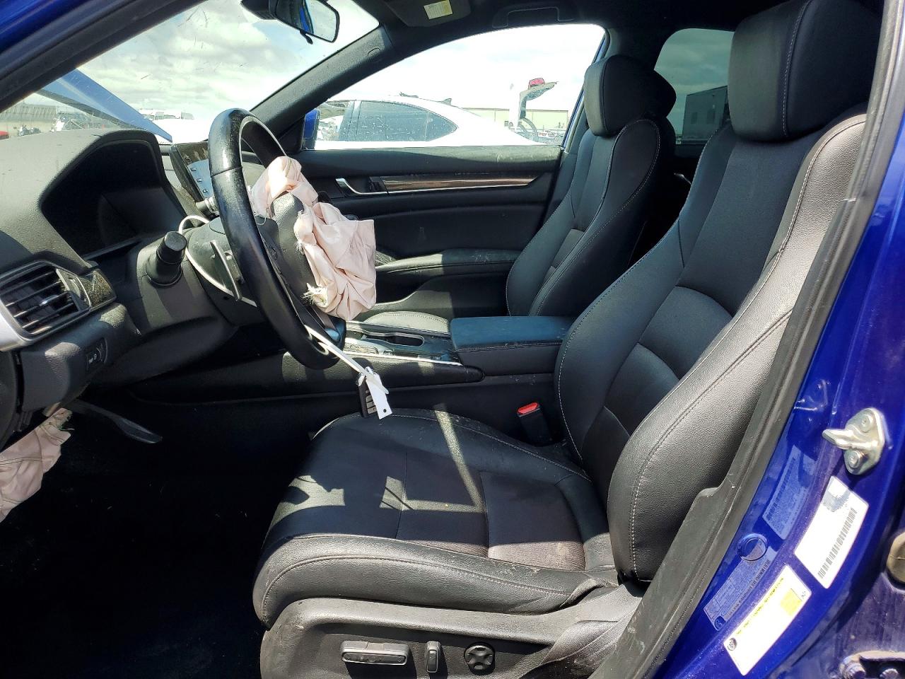 2019 Honda Accord Sport Blue vin: 1HGCV1F30KA120126