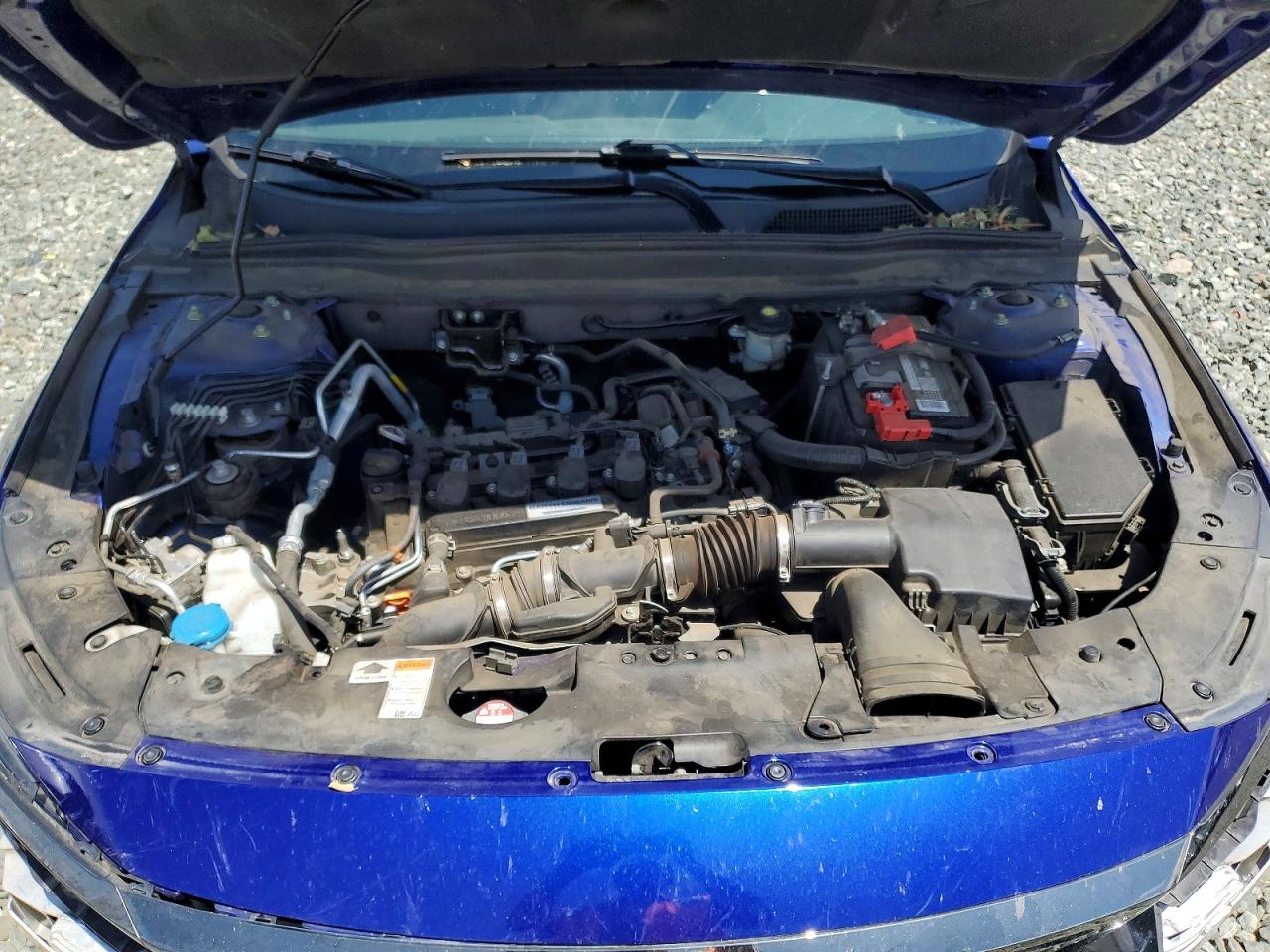2019 Honda Accord Sport Blue vin: 1HGCV1F30KA120126