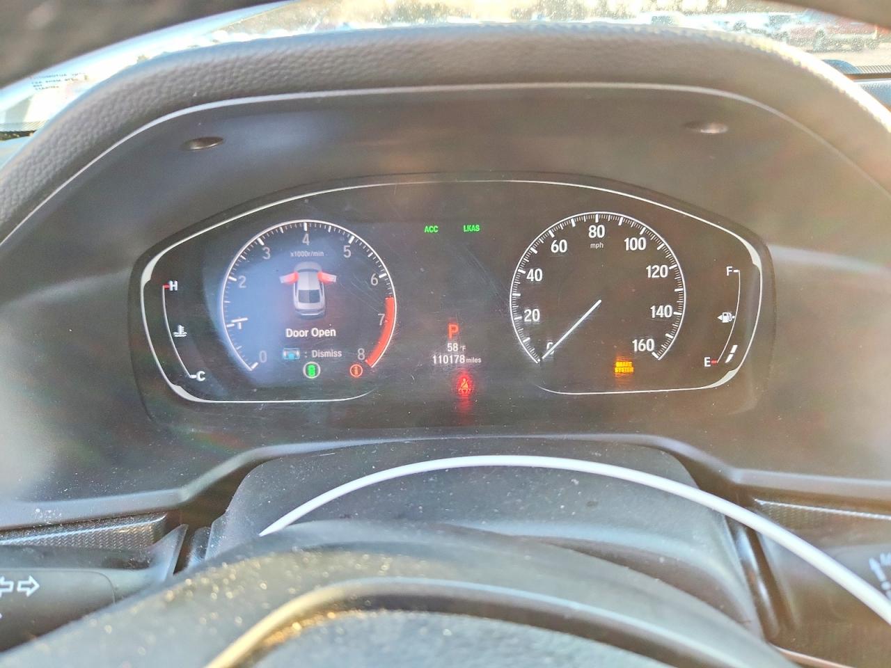 2019 Honda Accord Sport White vin: 1HGCV1F30KA162084