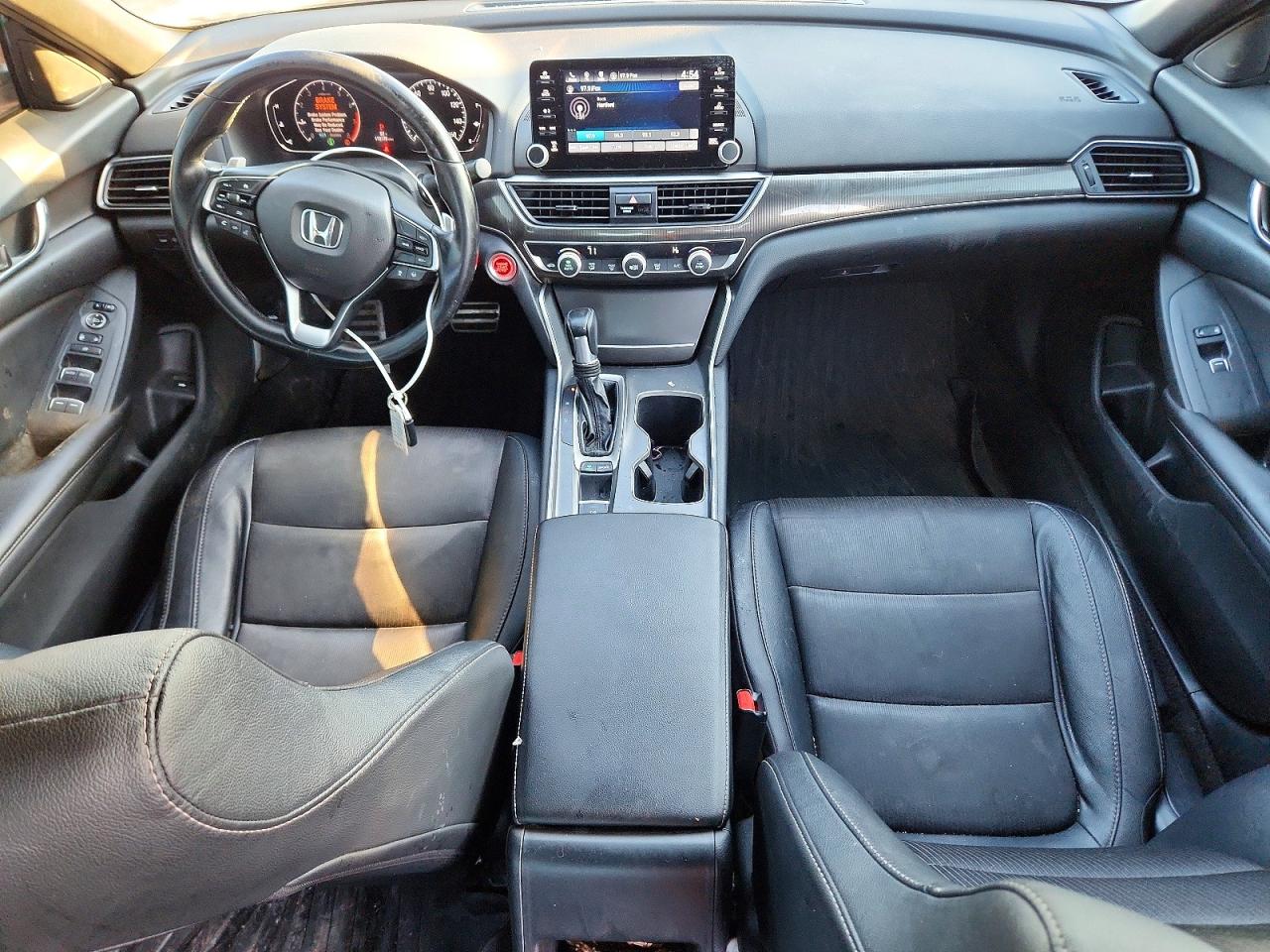 2019 Honda Accord Sport White vin: 1HGCV1F30KA162084