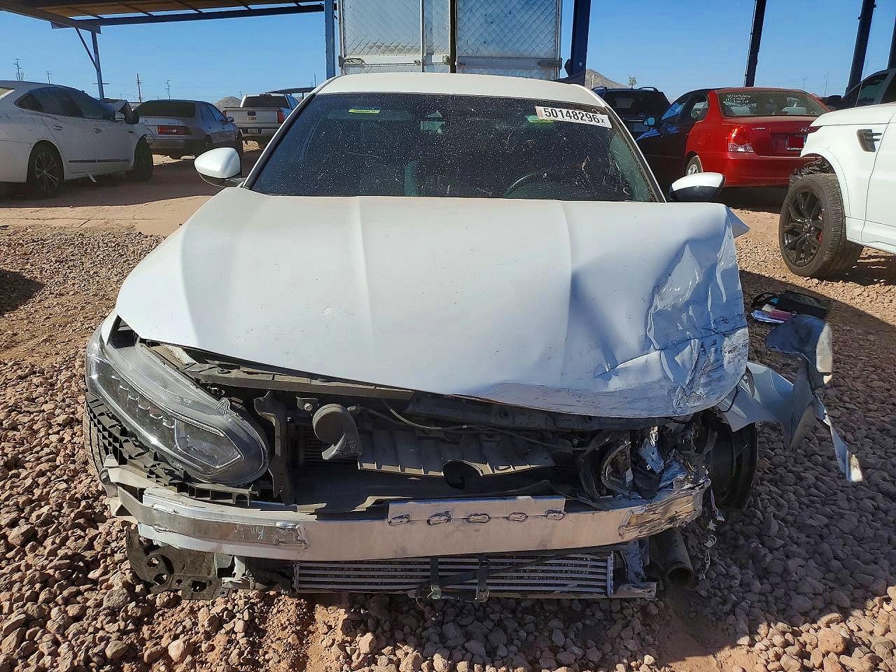 2020 Honda Accord Sport White vin: 1HGCV1F30LA001140
