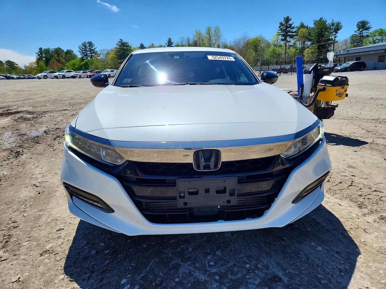 2020 Honda Accord Sport White vin: 1HGCV1F30LA025549