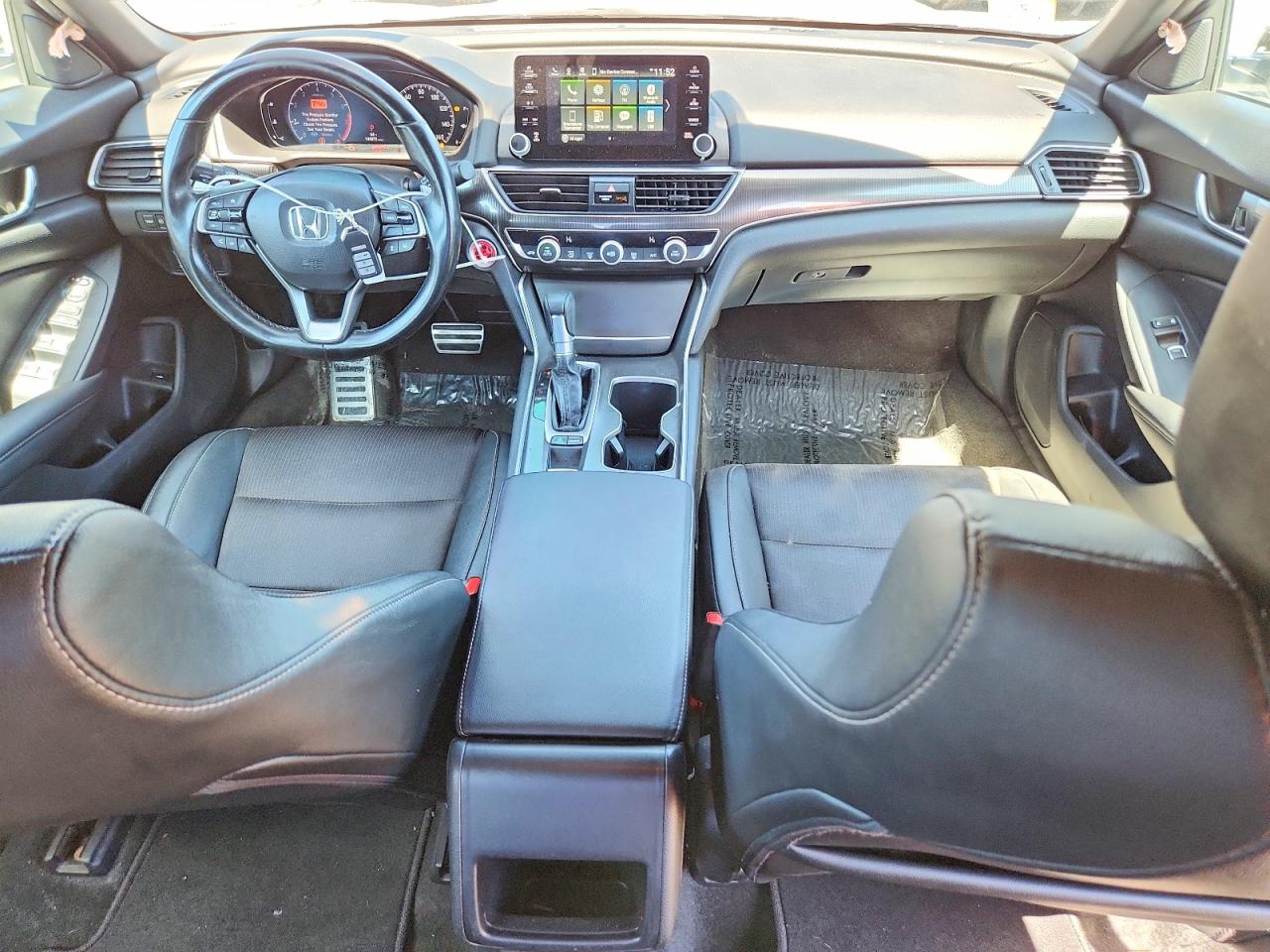 2020 Honda Accord Sport White vin: 1HGCV1F30LA025549