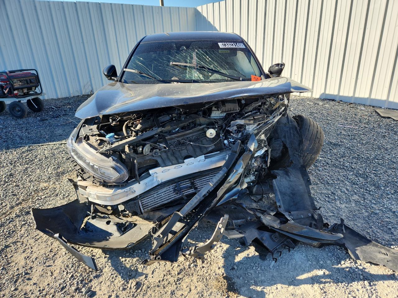 2020 Honda Accord Sport Black vin: 1HGCV1F30LA135193 Damage: Windshield, Broken, Replacement Required
