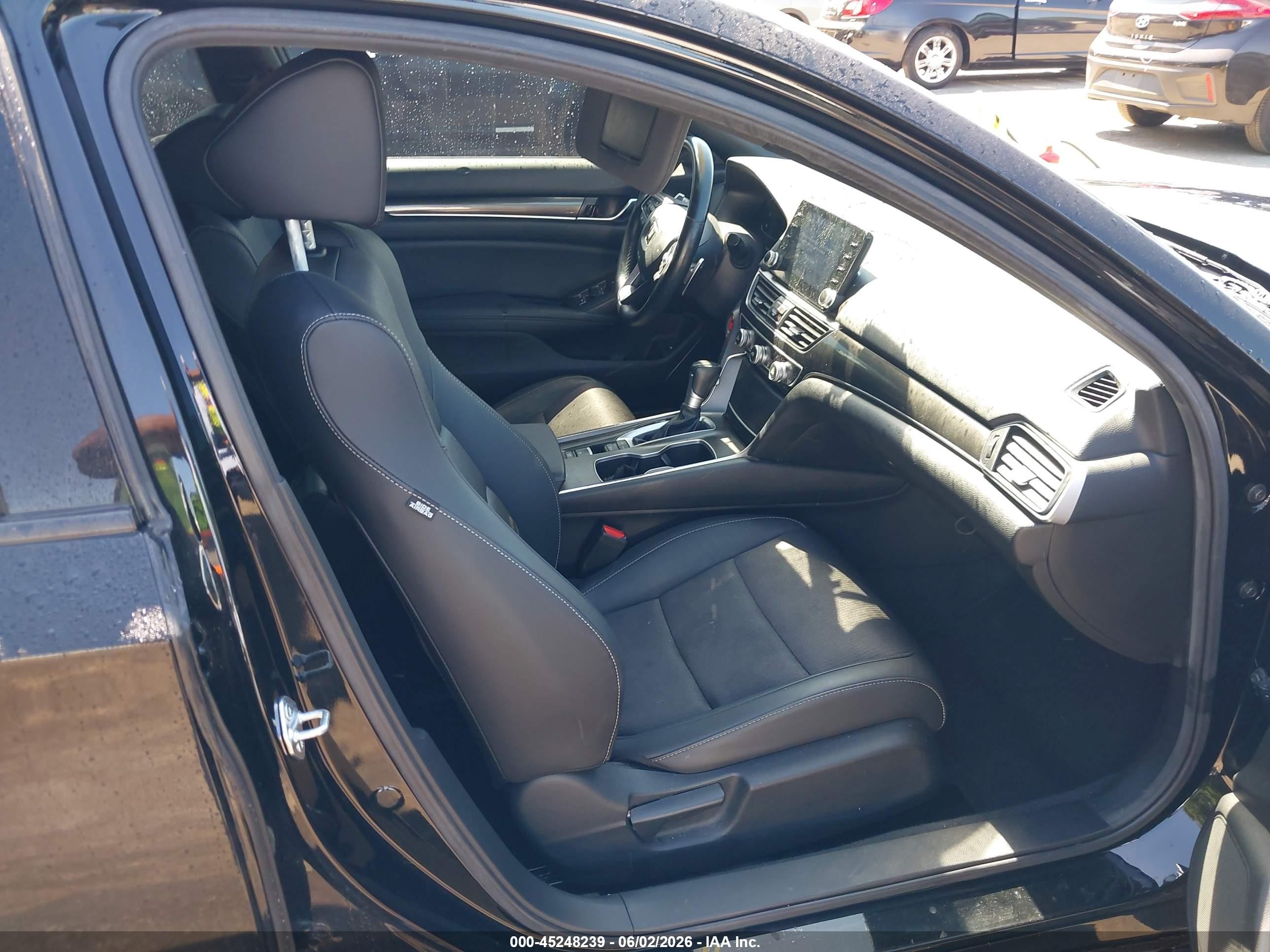 2021 Honda Accord Sport Black vin: 1HGCV1F30MA079600