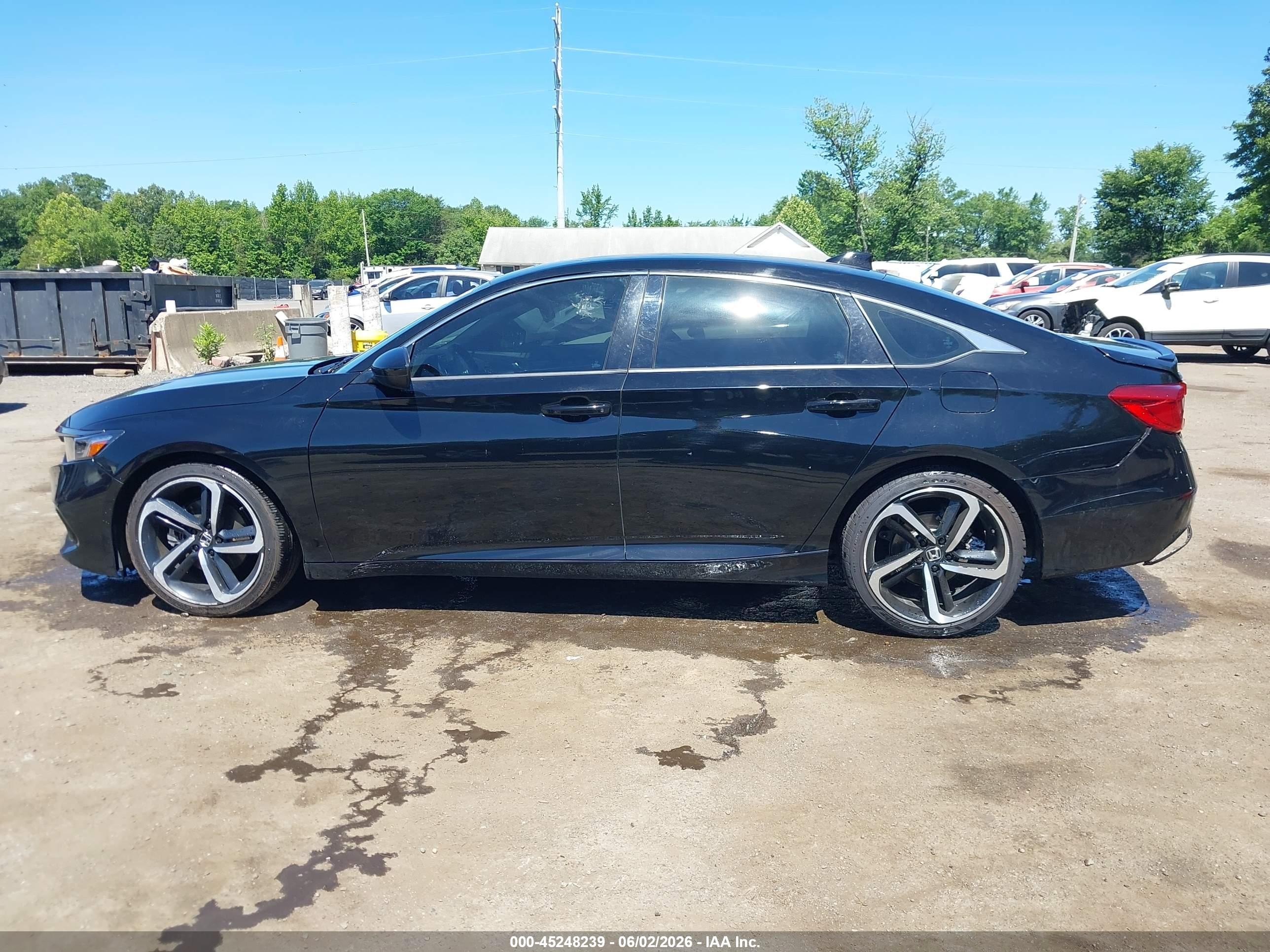 2021 Honda Accord Sport Black vin: 1HGCV1F30MA079600