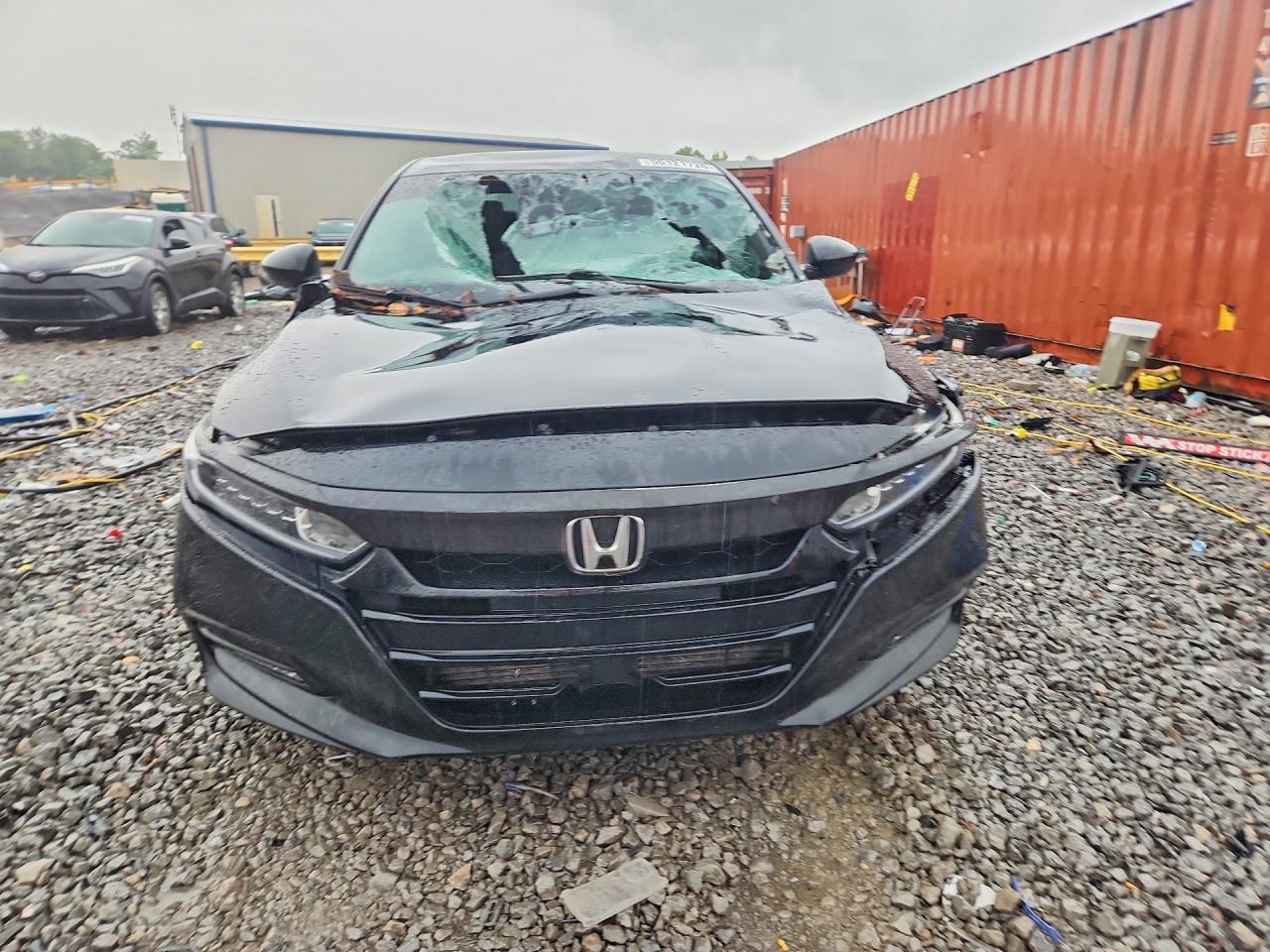 2018 Honda Accord Sport Black vin: 1HGCV1F31JA166272