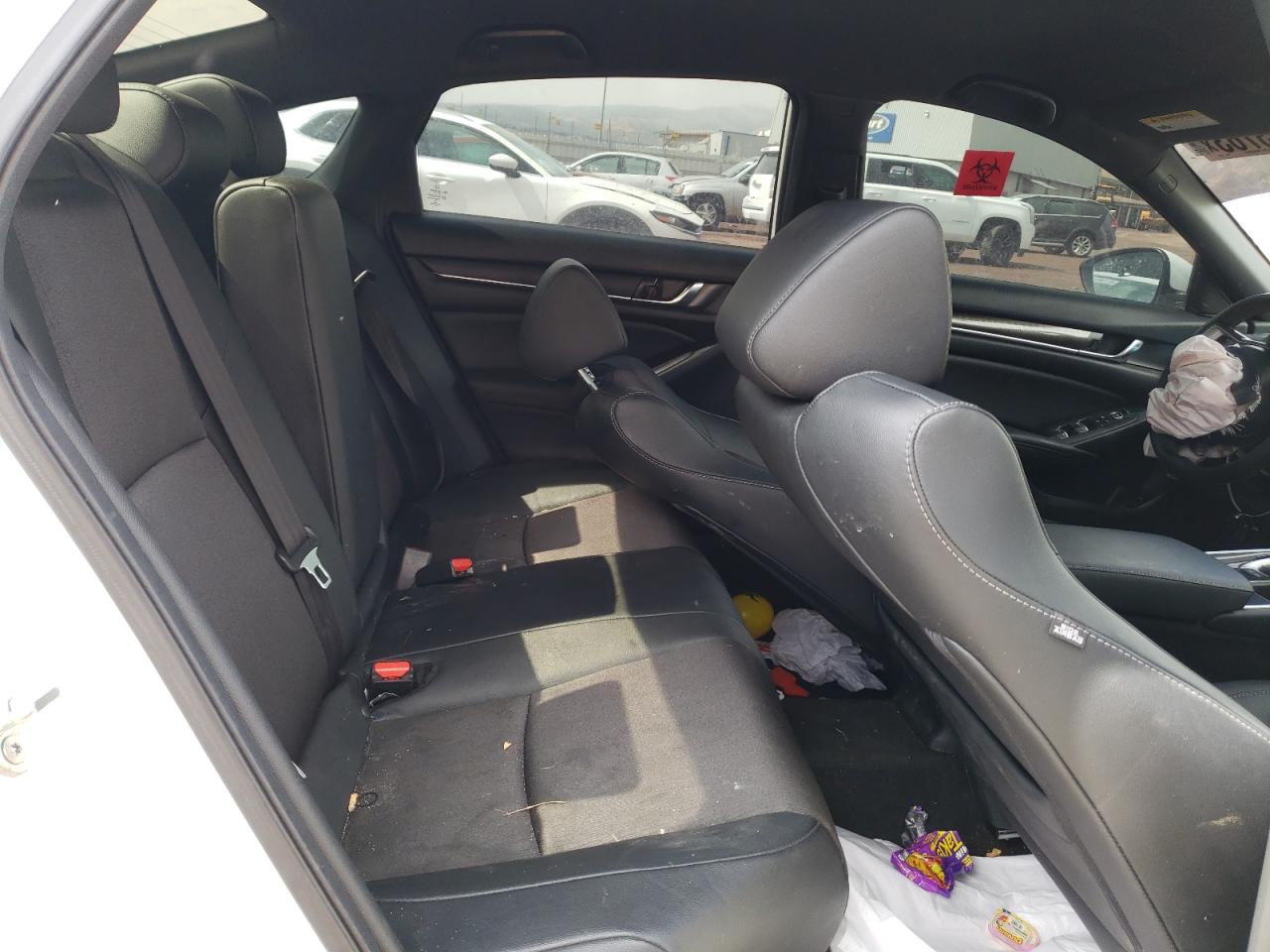 2019 Honda Accord Sport White vin: 1HGCV1F31KA117803