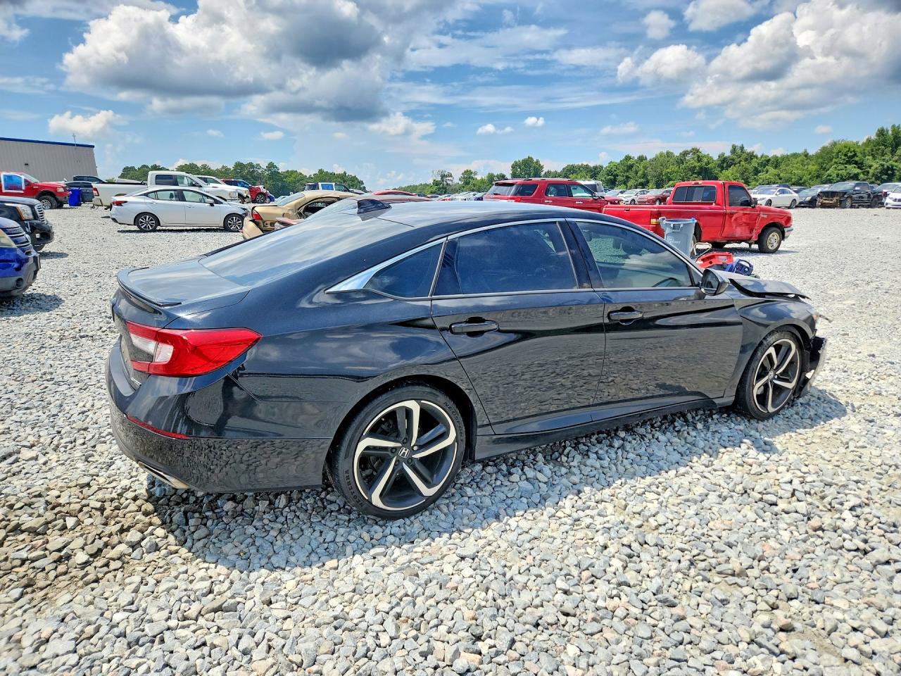 2020 Honda Accord Sport Black vin: 1HGCV1F31LA050346