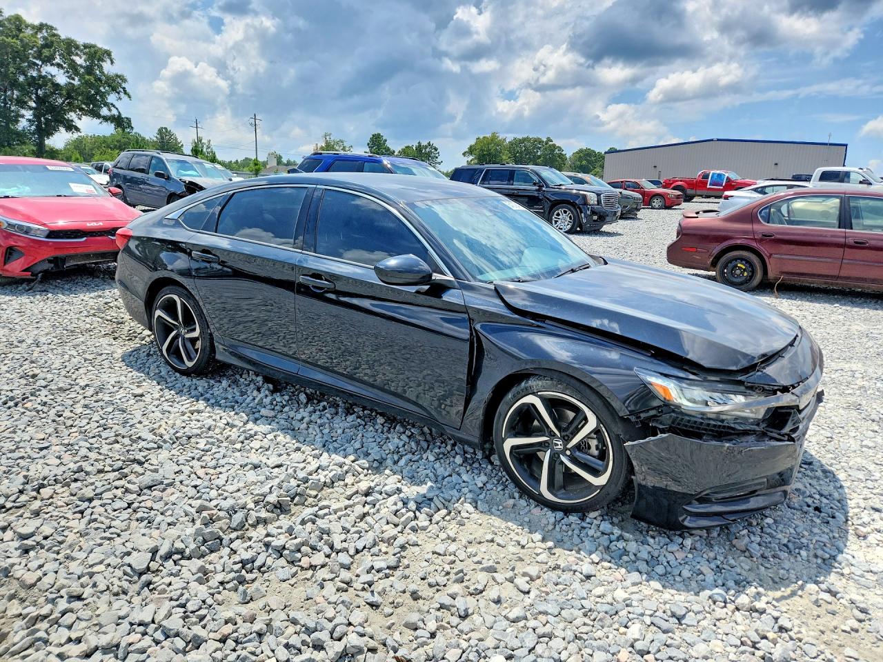 2020 Honda Accord Sport Black vin: 1HGCV1F31LA050346