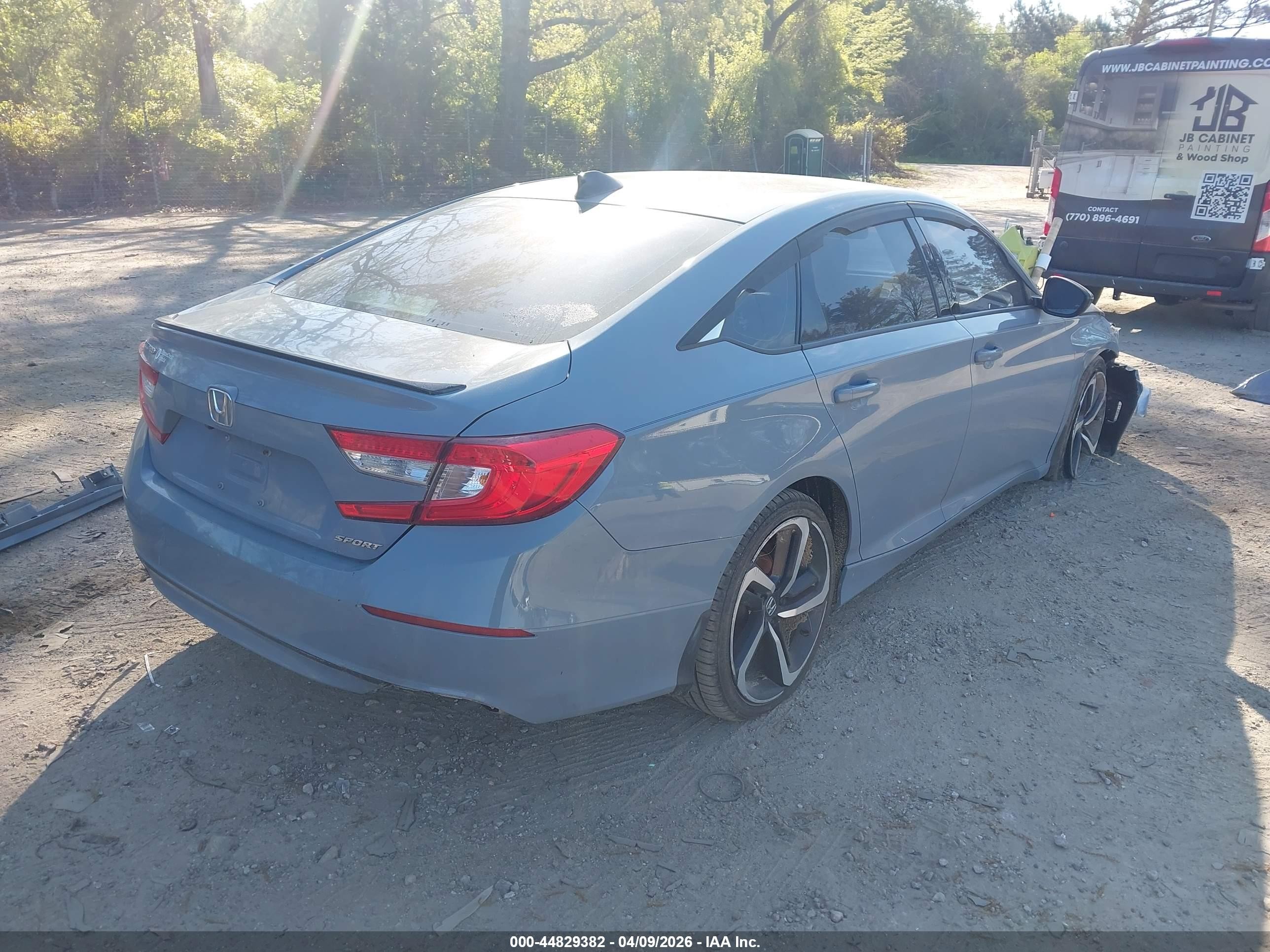 2021 Honda Accord Sport Gray vin: 1HGCV1F31MA032074