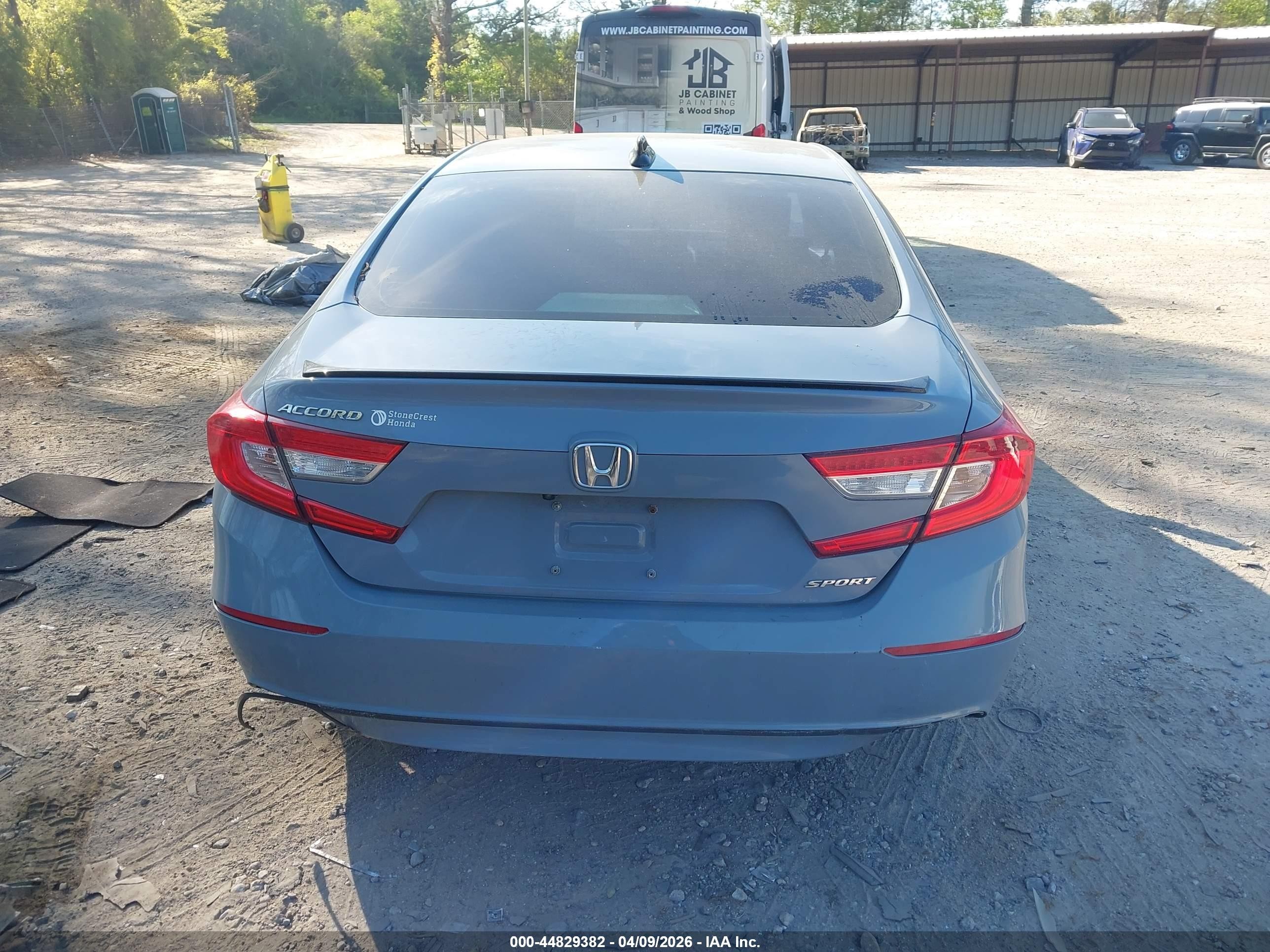 2021 Honda Accord Sport Gray vin: 1HGCV1F31MA032074