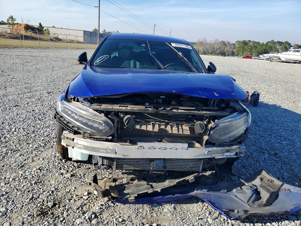 2021 Honda Accord Sport Blue vin: 1HGCV1F31MA069903