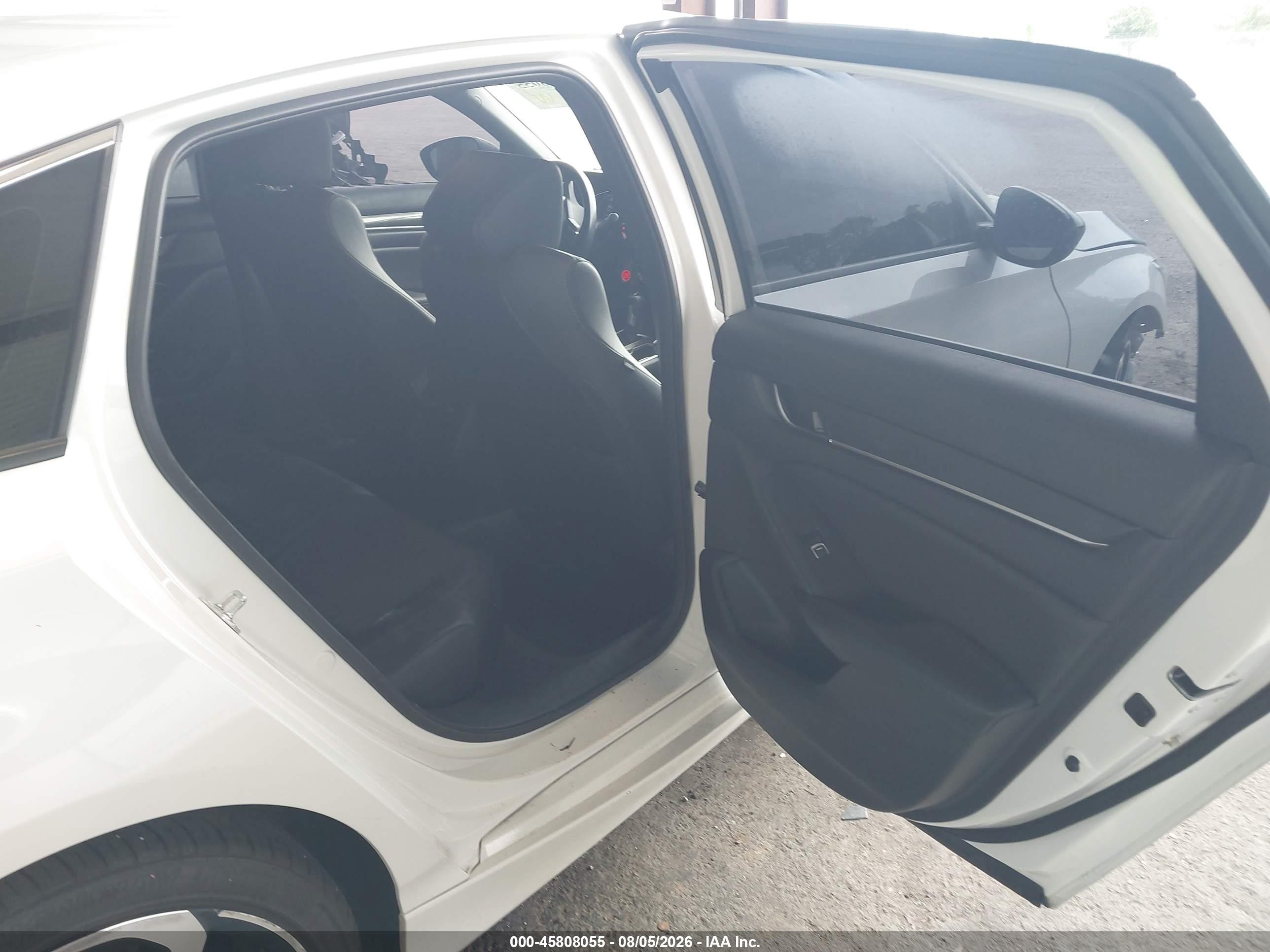 2022 Honda Accord Sport White vin: 1HGCV1F31NA077825