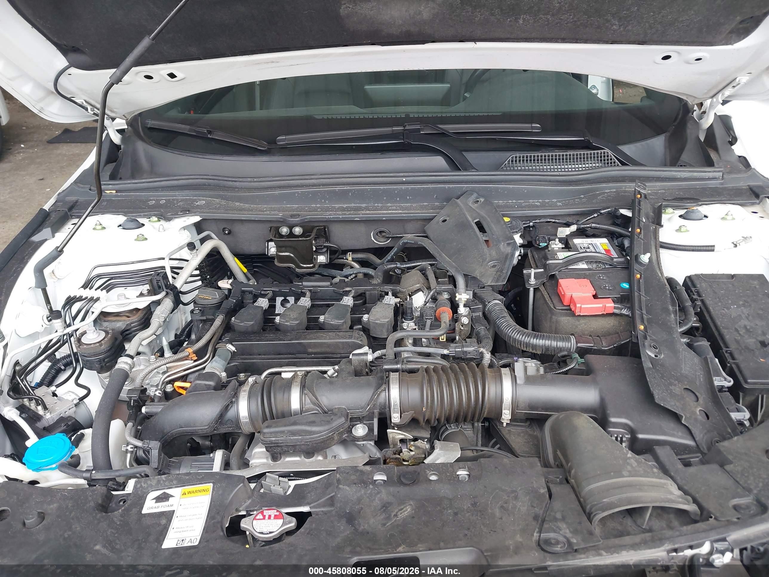 2022 Honda Accord Sport White vin: 1HGCV1F31NA077825