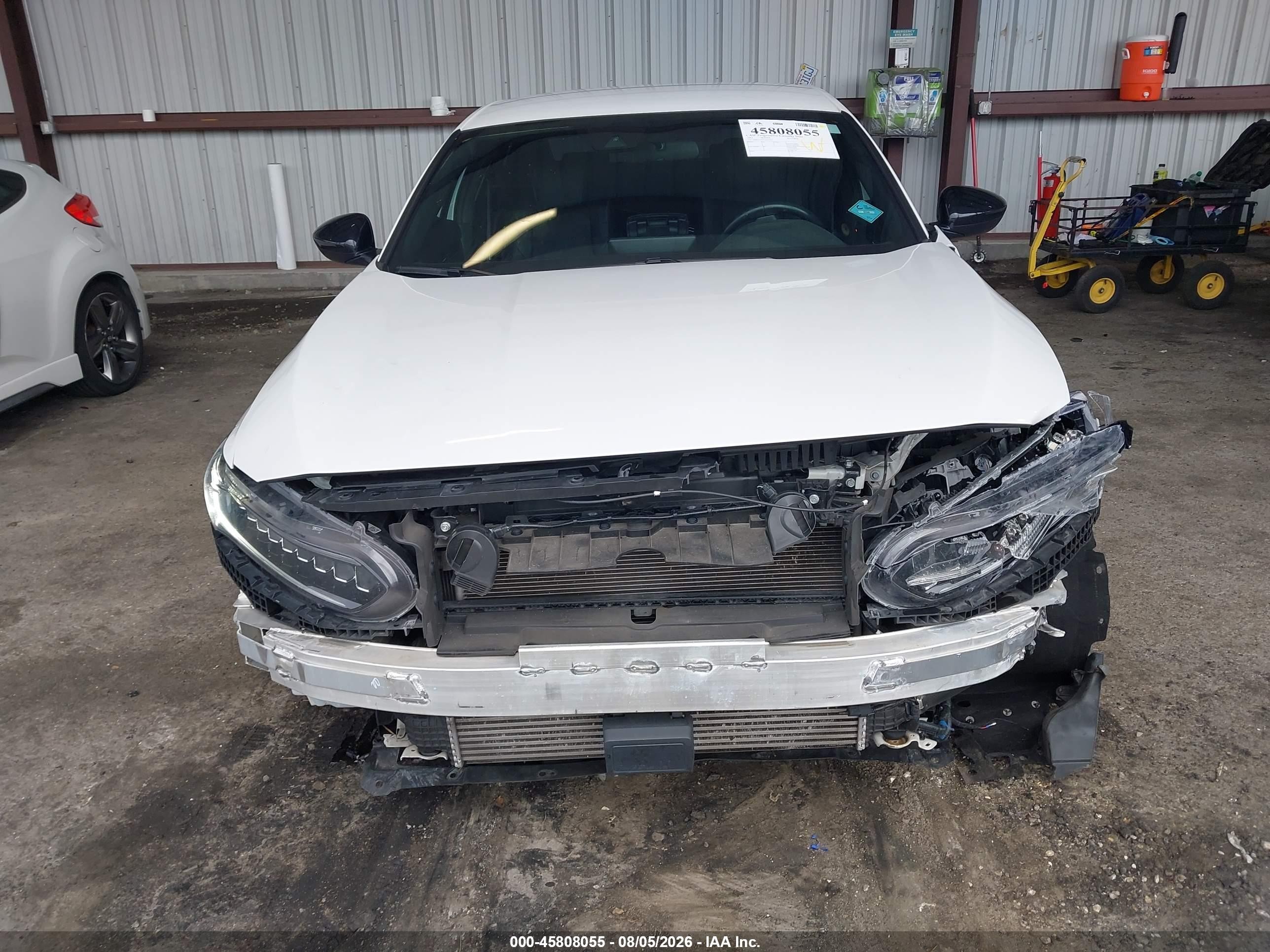2022 Honda Accord Sport White vin: 1HGCV1F31NA077825