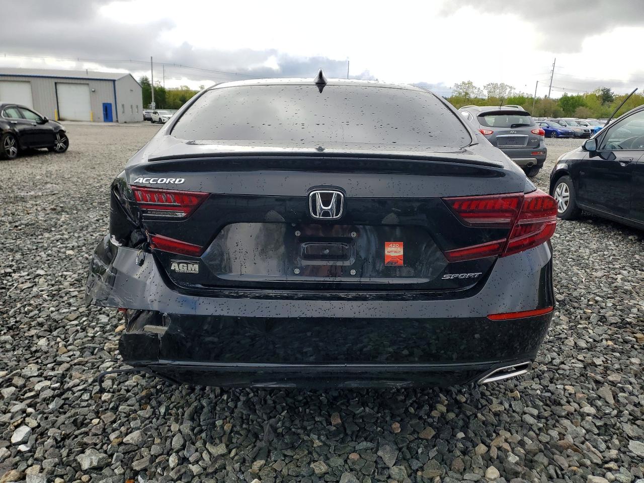 2018 Honda Accord Sport Black vin: 1HGCV1F32JA091887