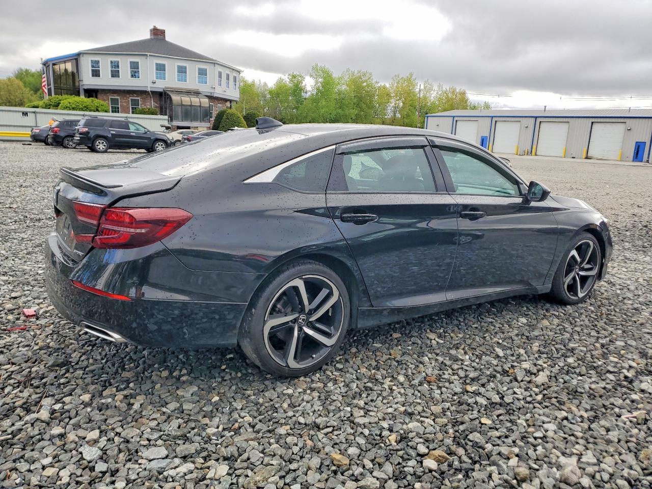2018 Honda Accord Sport Black vin: 1HGCV1F32JA091887