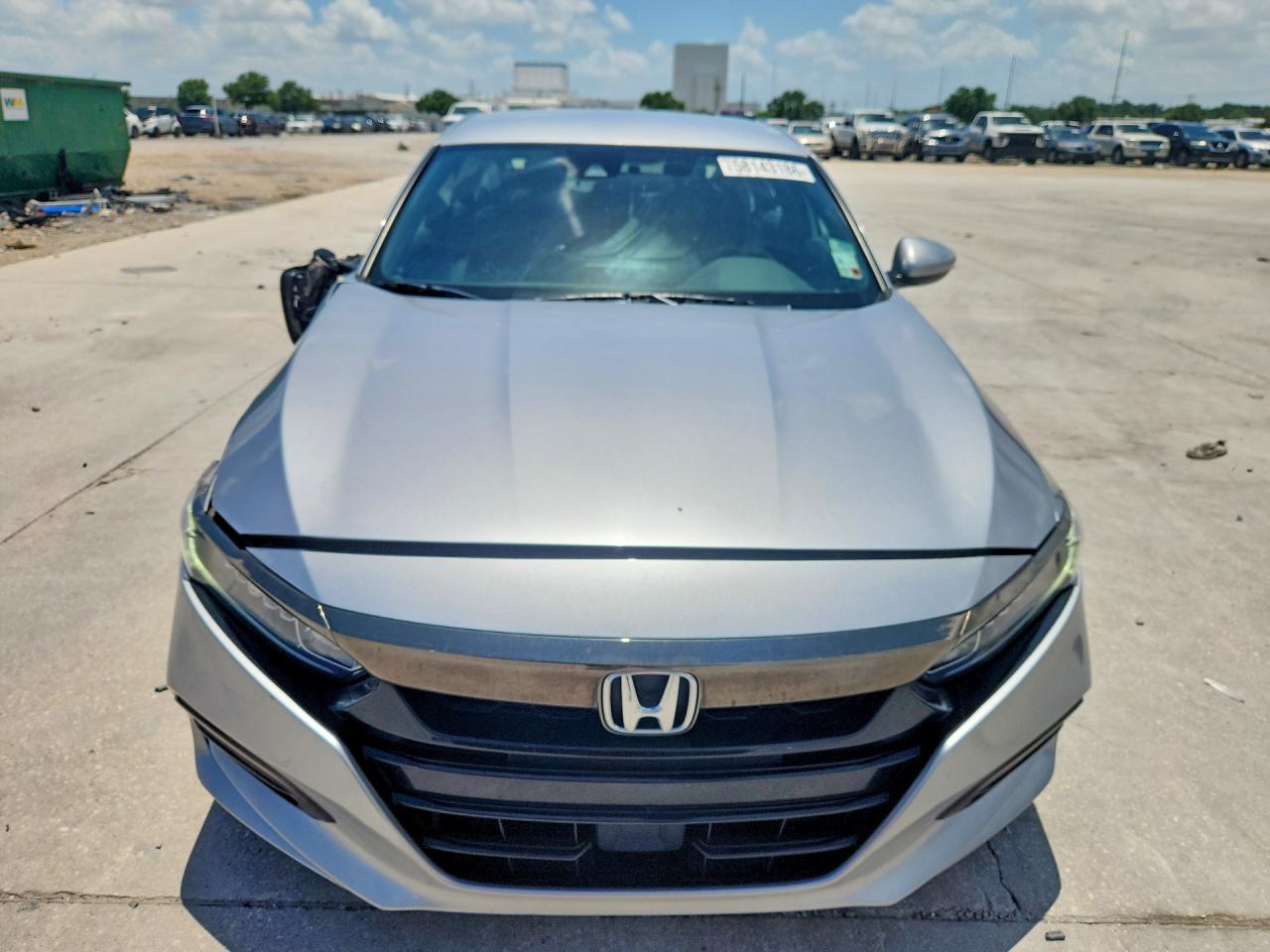 2020 Honda Accord Sport Silver vin: 1HGCV1F32LA051215