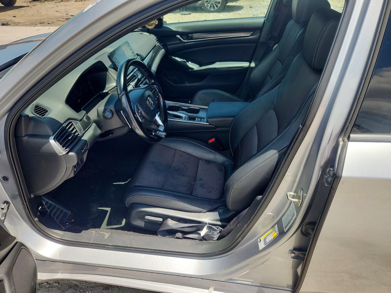 2020 Honda Accord Sport Silver vin: 1HGCV1F32LA051215