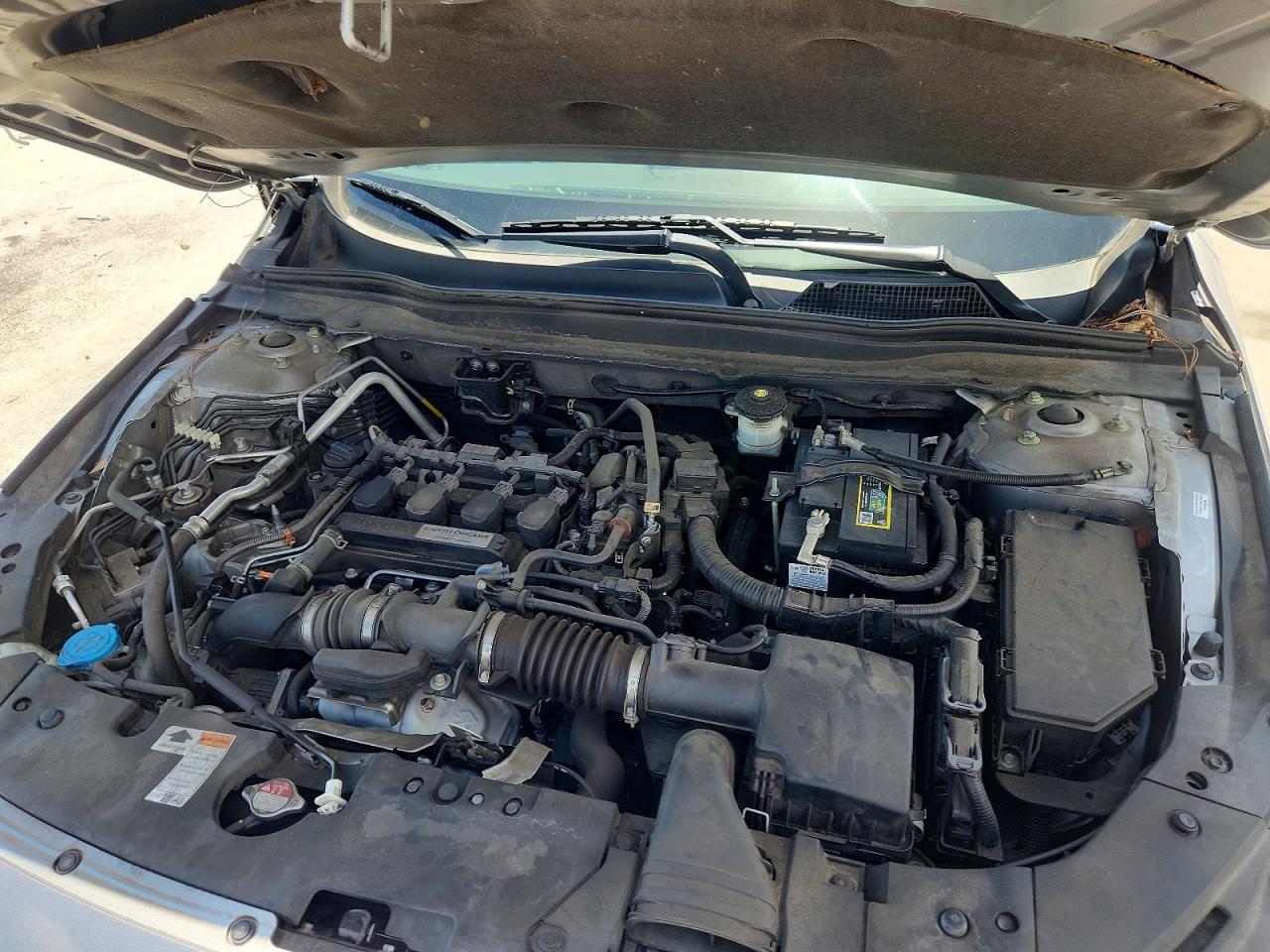 2020 Honda Accord Sport Silver vin: 1HGCV1F32LA051215