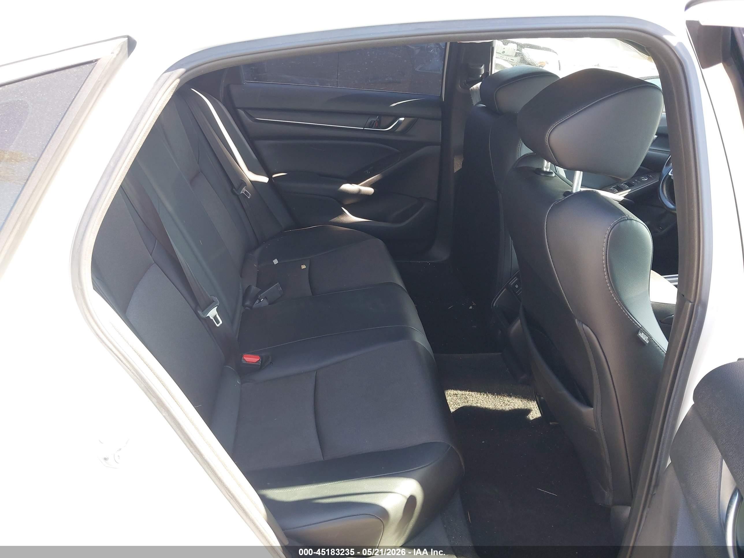 2021 Honda Accord Sport White vin: 1HGCV1F32MA046940