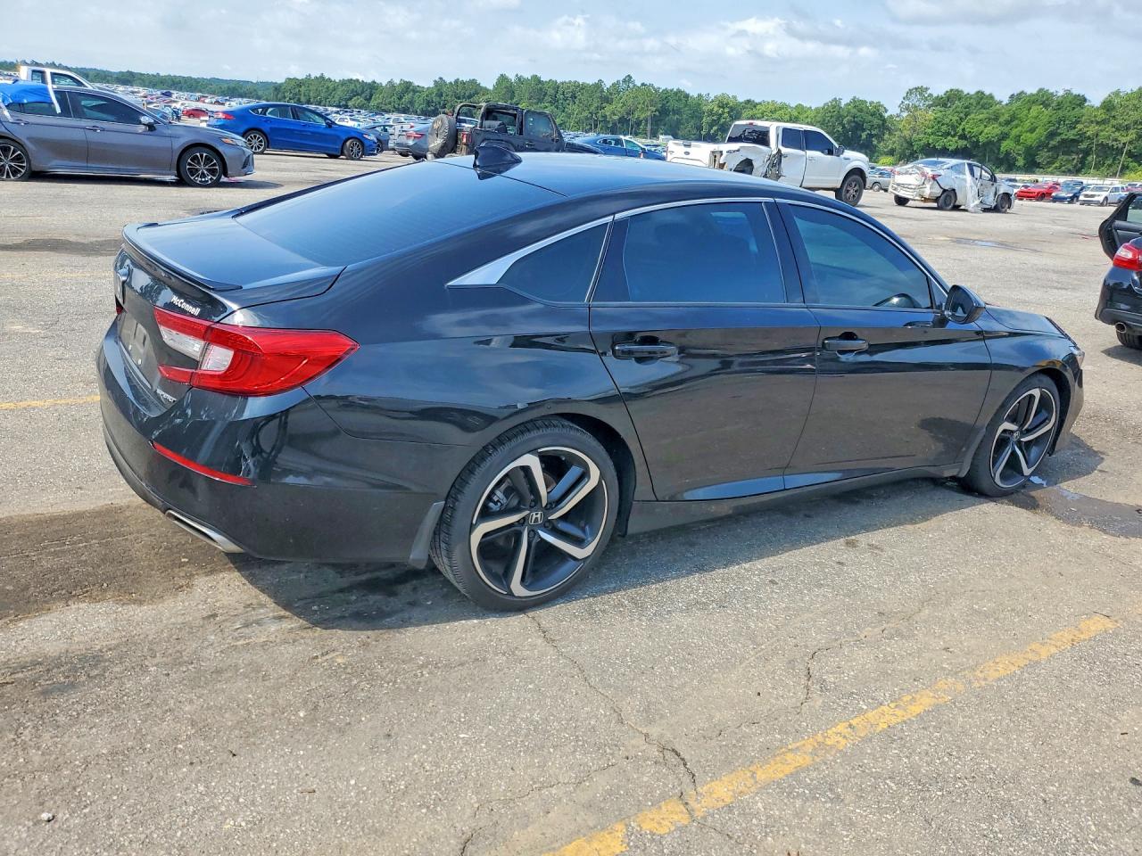 2022 Honda Accord Sport Black vin: 1HGCV1F32NA039844