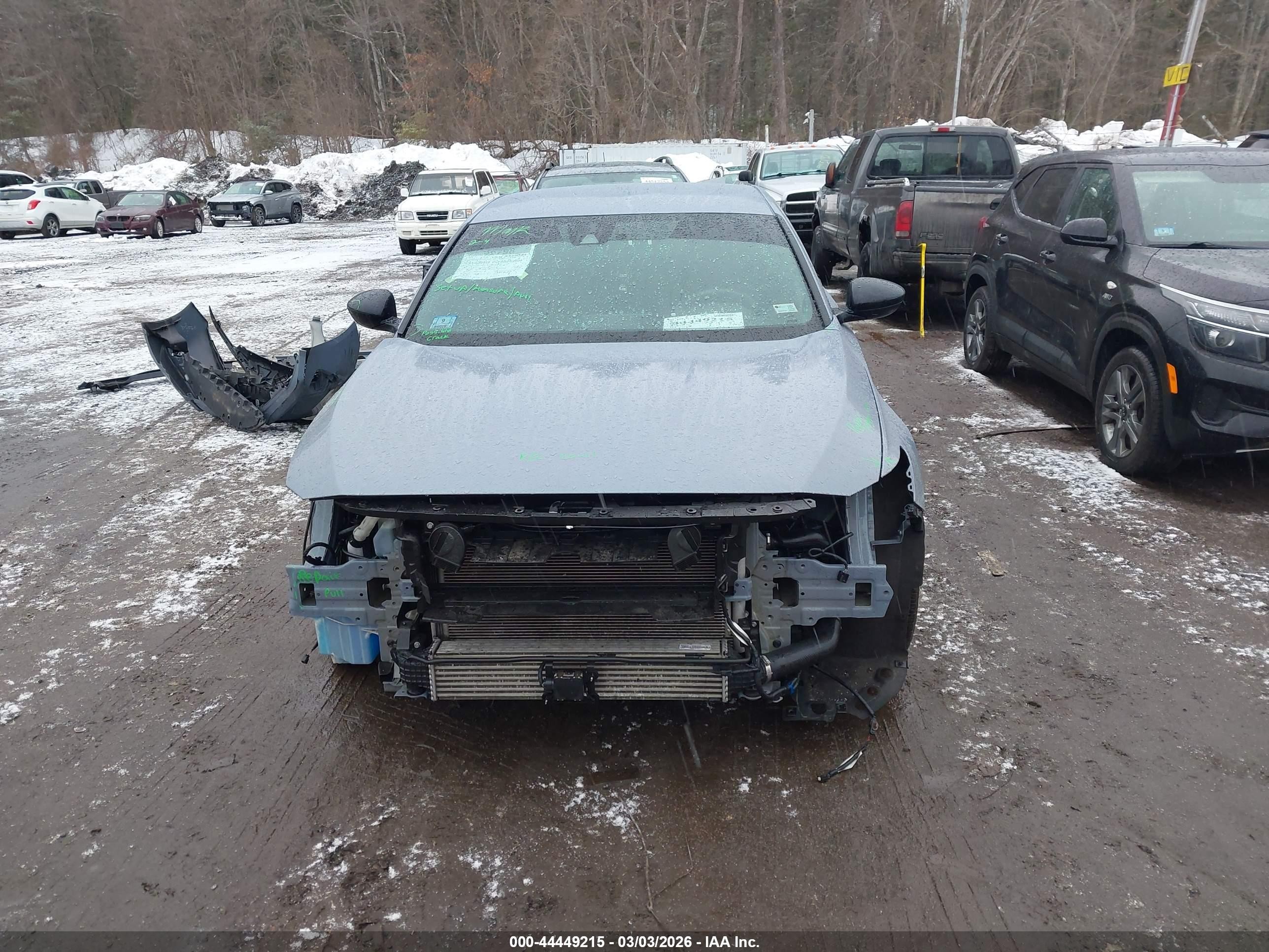 2022 Honda Accord Sport Blue vin: 1HGCV1F32NA065375