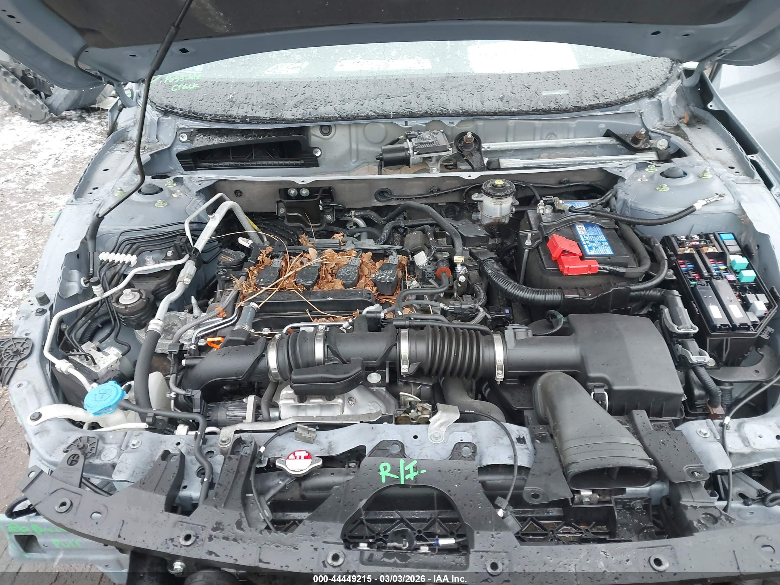2022 Honda Accord Sport Blue vin: 1HGCV1F32NA065375