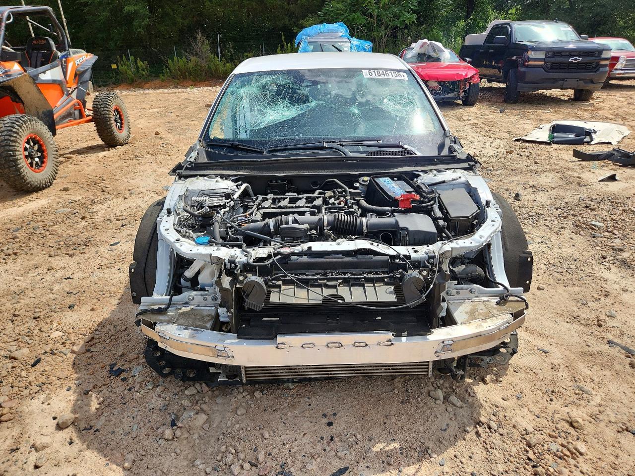 2022 Honda Accord Sport White vin: 1HGCV1F32NA065599