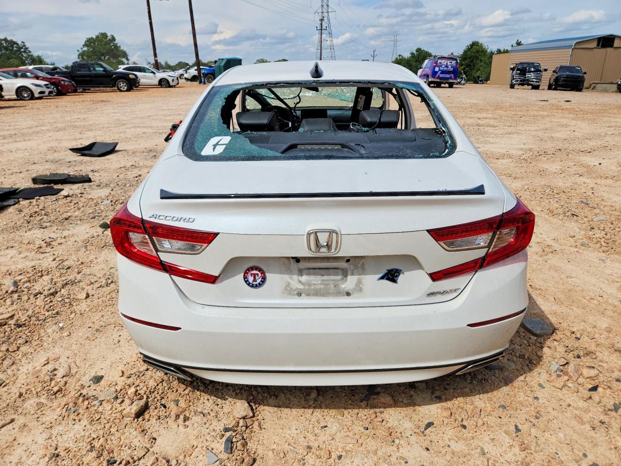 2022 Honda Accord Sport White vin: 1HGCV1F32NA065599