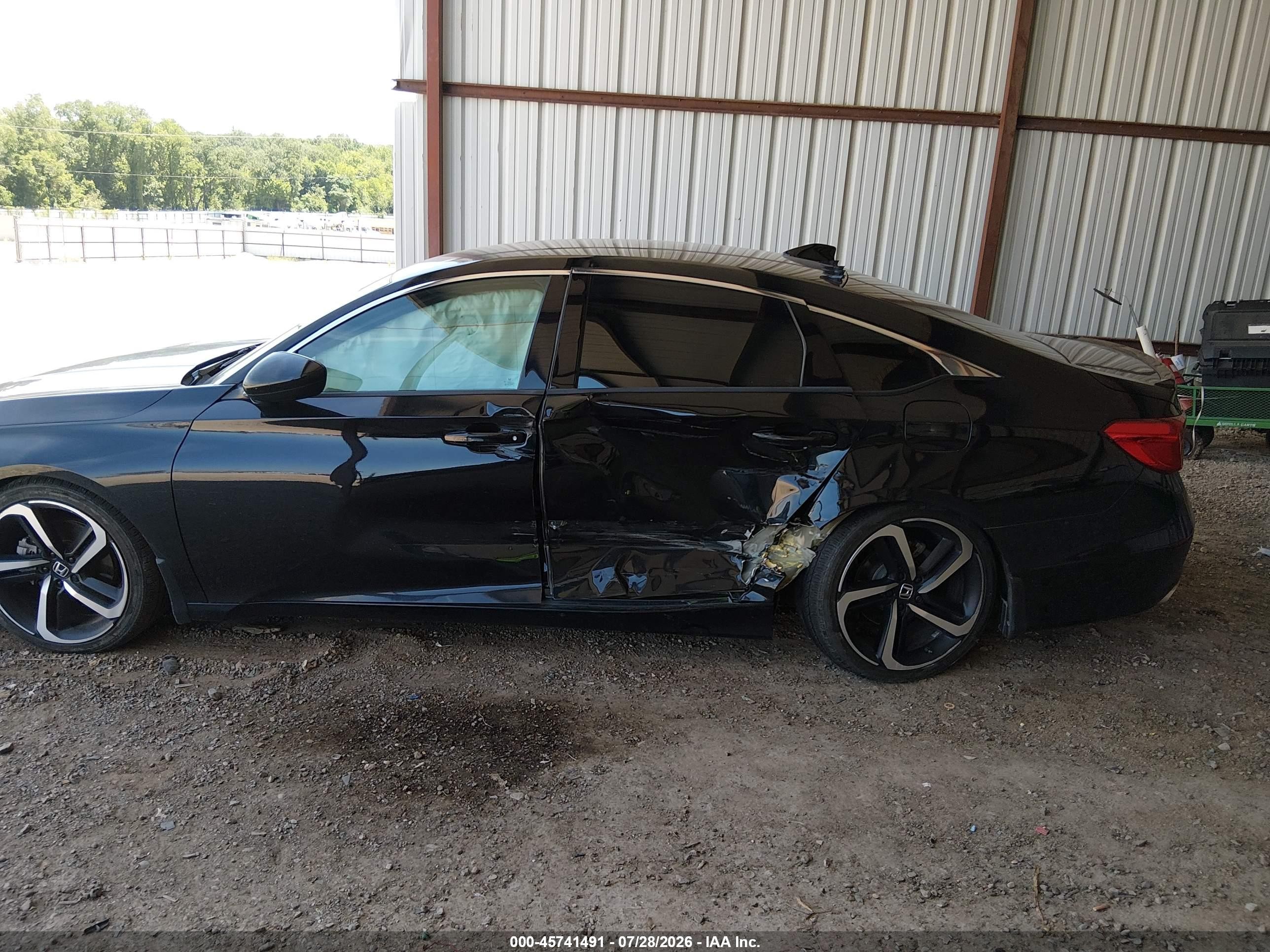 2022 Honda Accord Sport Black vin: 1HGCV1F32NA097047