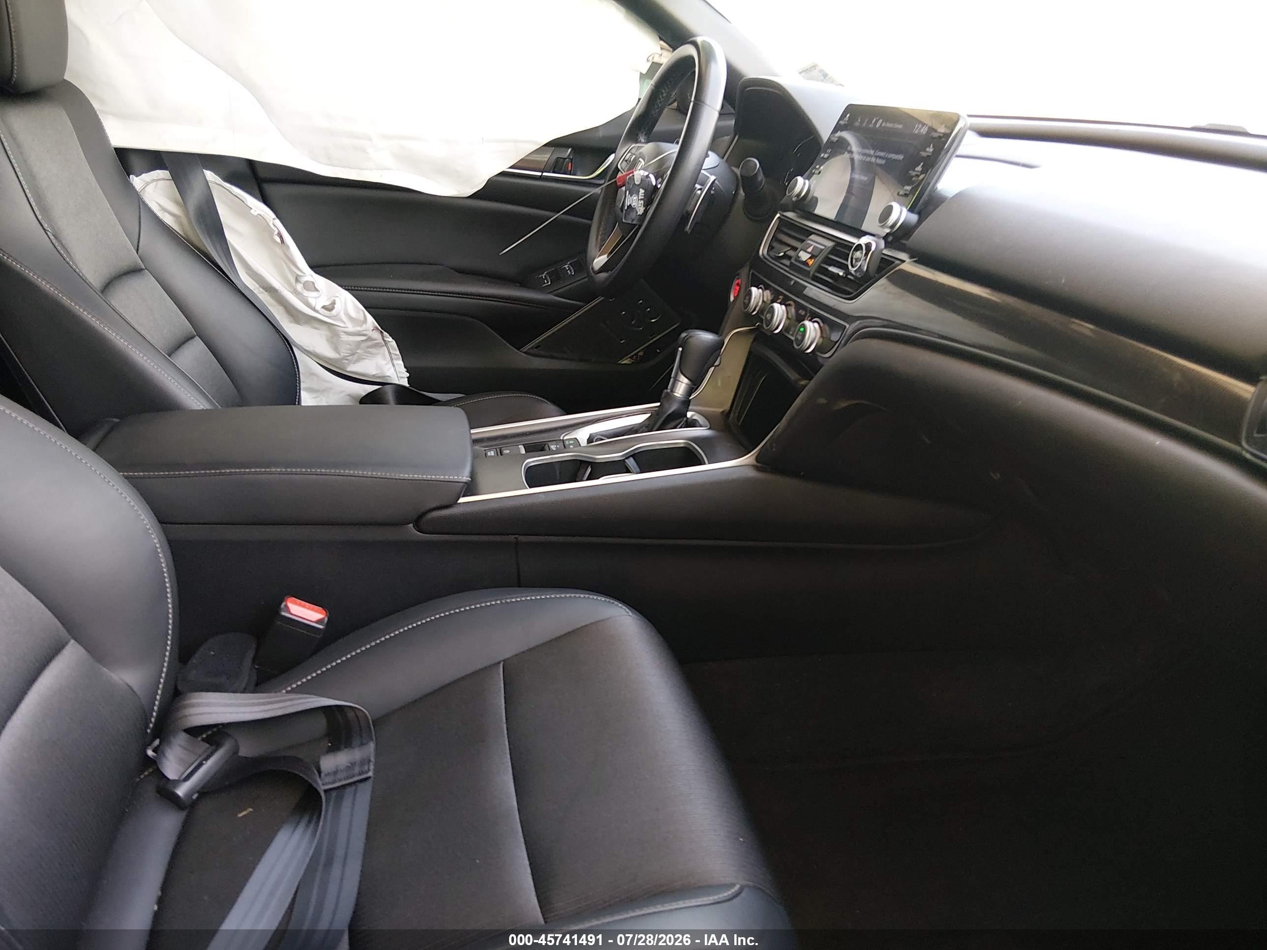 2022 Honda Accord Sport Black vin: 1HGCV1F32NA097047