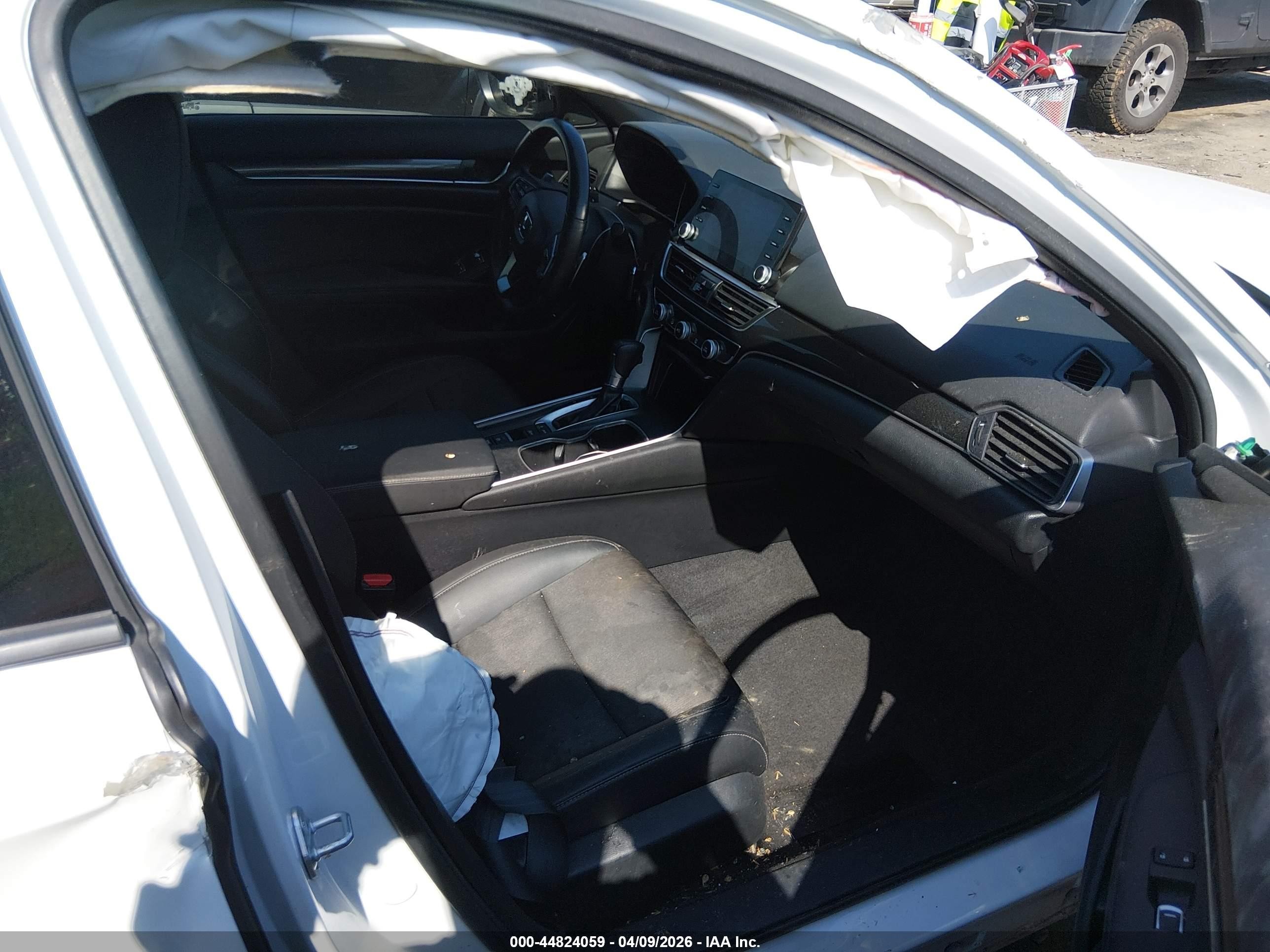 2022 Honda Accord Sport White vin: 1HGCV1F32NA113523