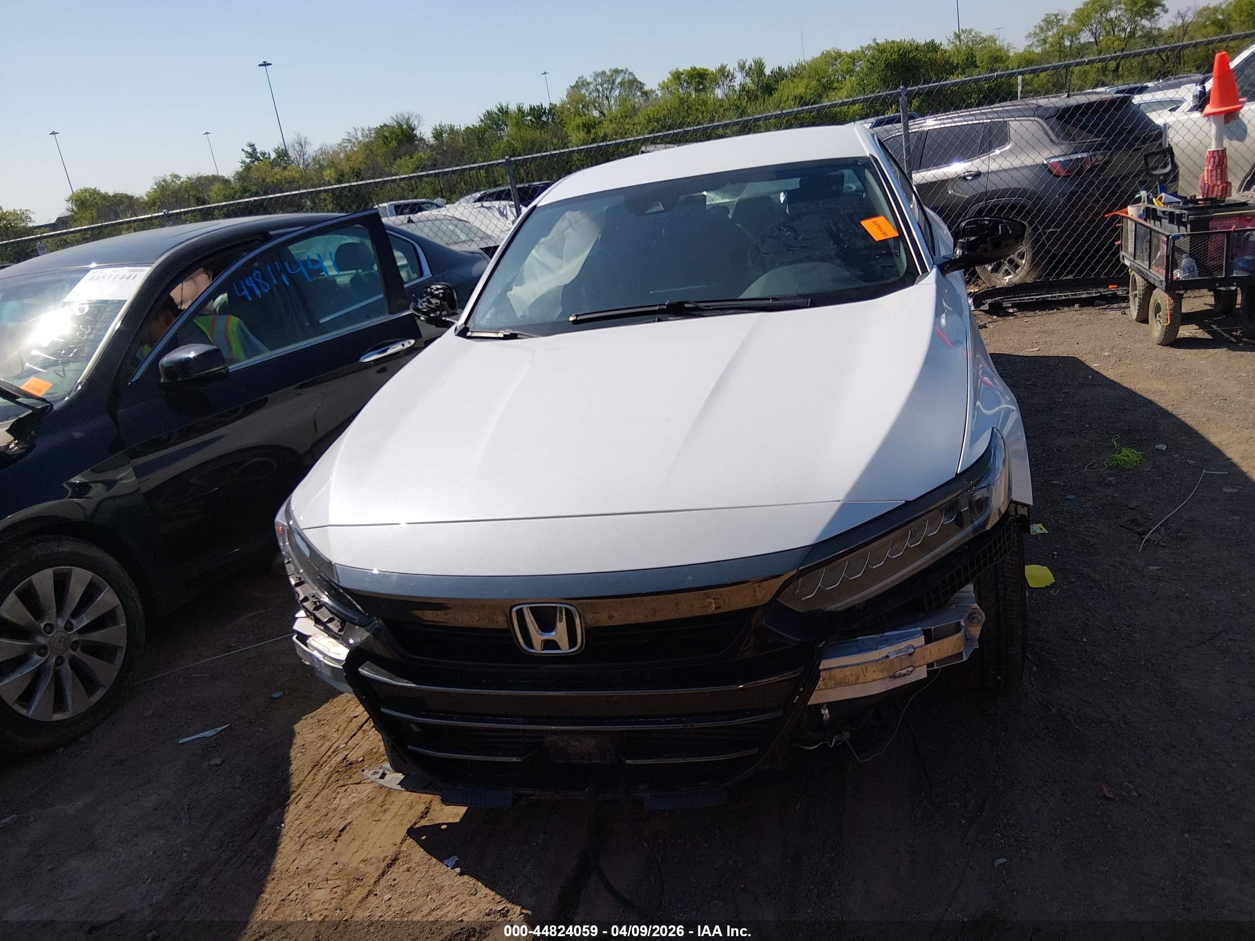 2022 Honda Accord Sport White vin: 1HGCV1F32NA113523