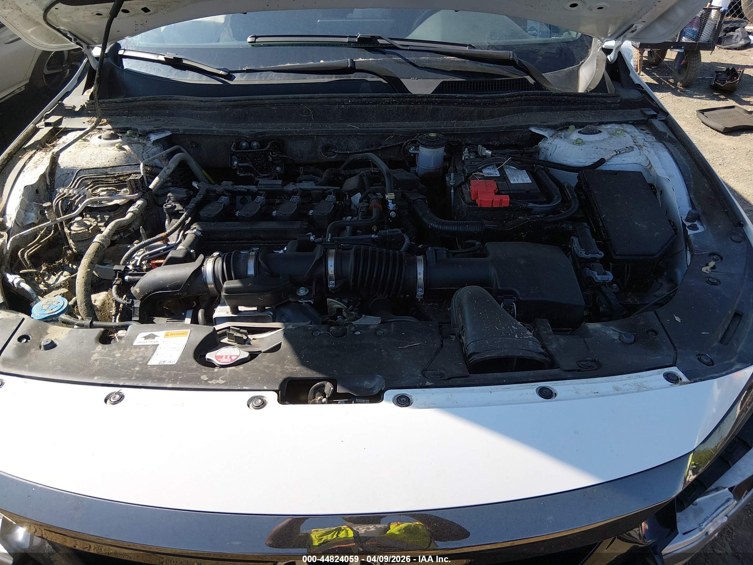 2022 Honda Accord Sport White vin: 1HGCV1F32NA113523