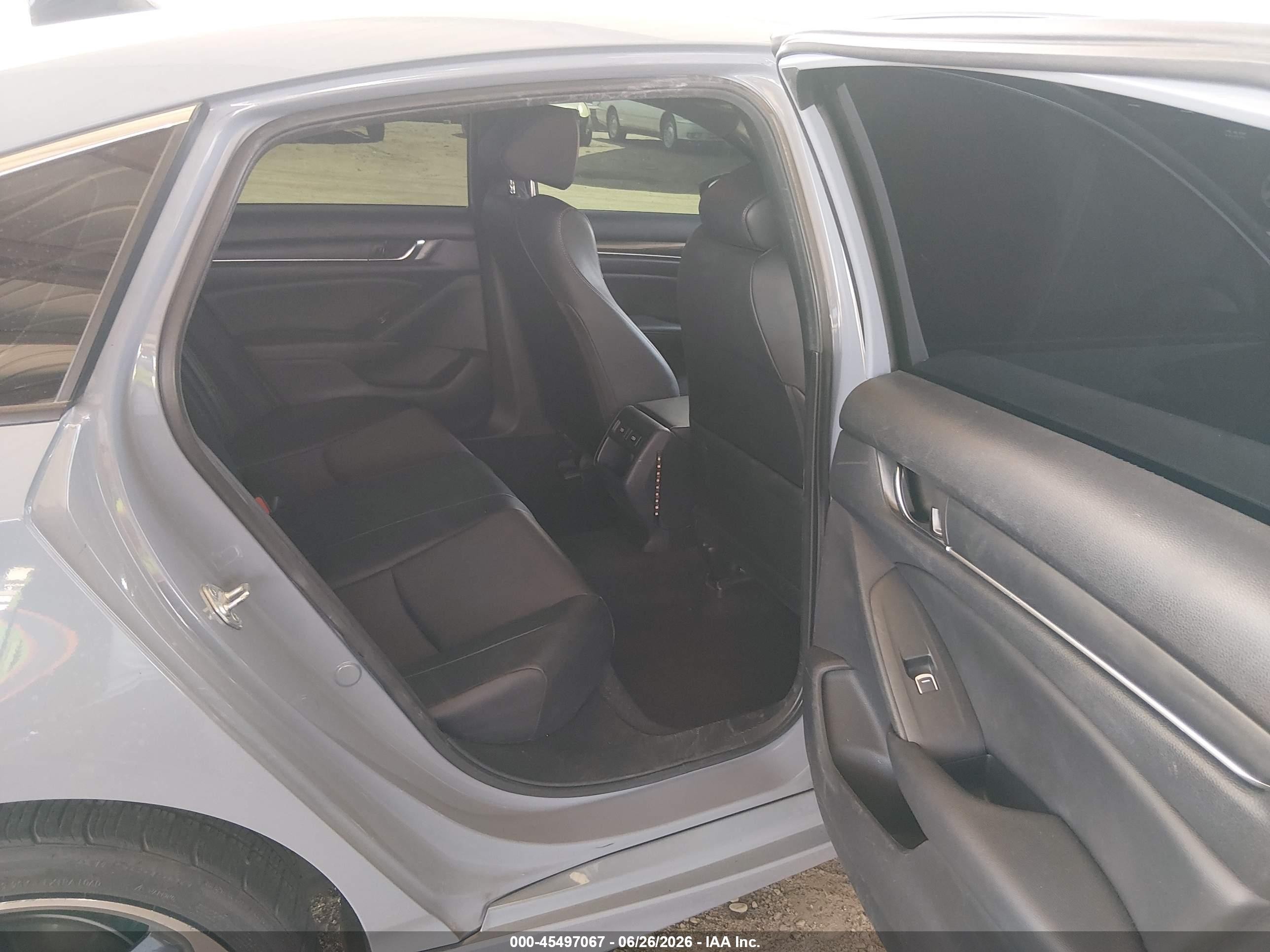 2022 Honda Accord Sport Gray vin: 1HGCV1F32NA121153
