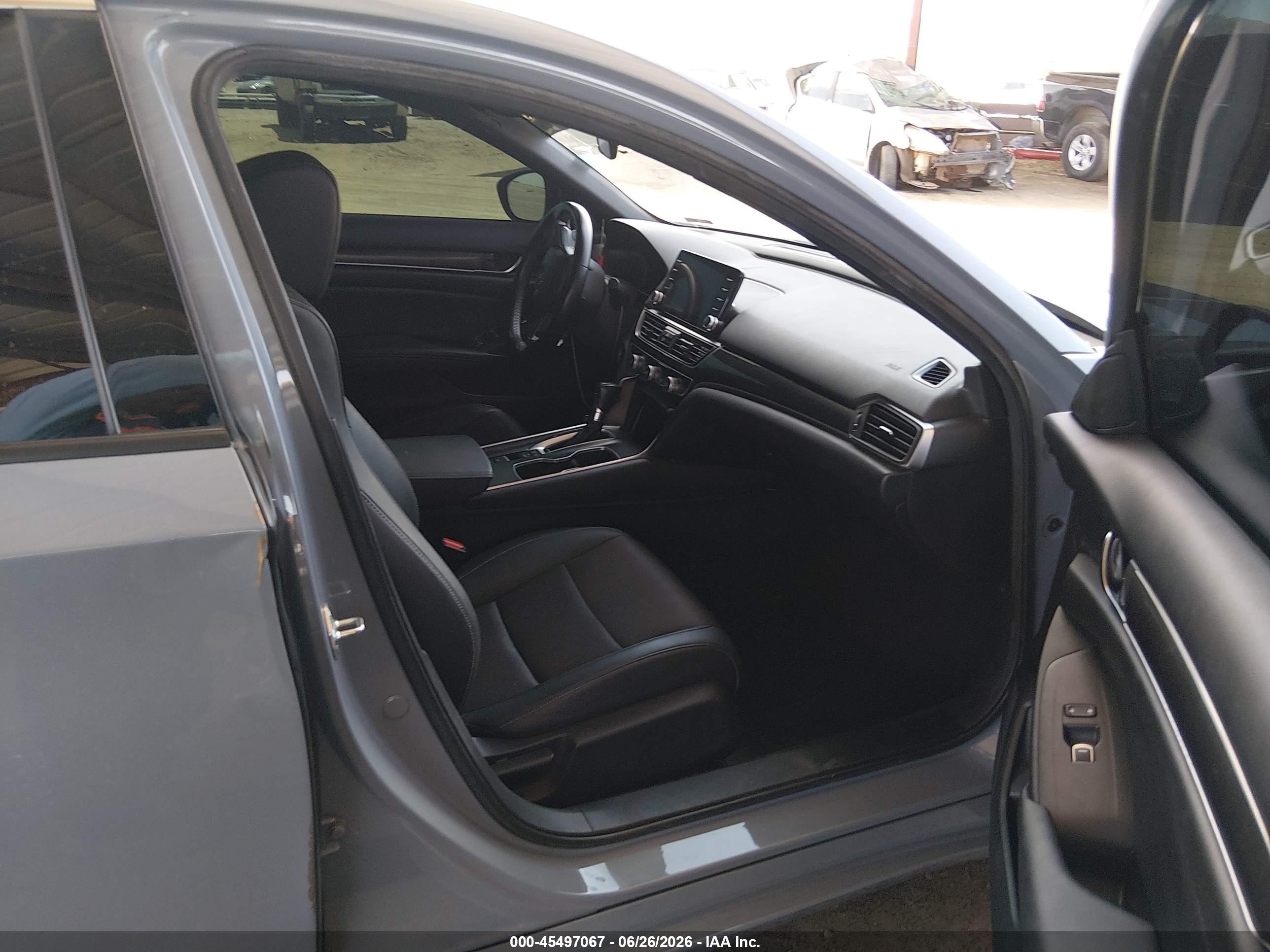 2022 Honda Accord Sport Gray vin: 1HGCV1F32NA121153