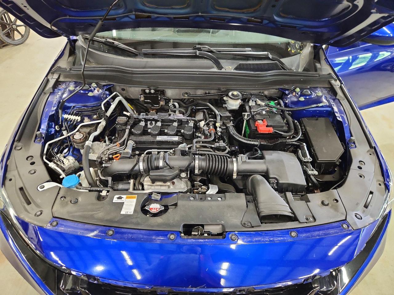 2018 Honda Accord Sport Blue vin: 1HGCV1F33JA139705