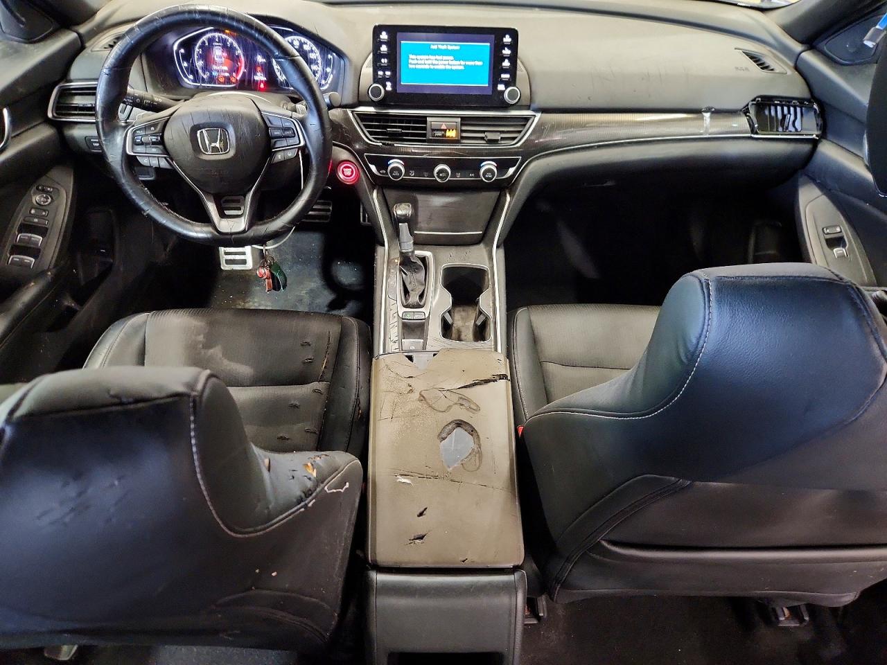 2018 Honda Accord Sport Blue vin: 1HGCV1F33JA139705