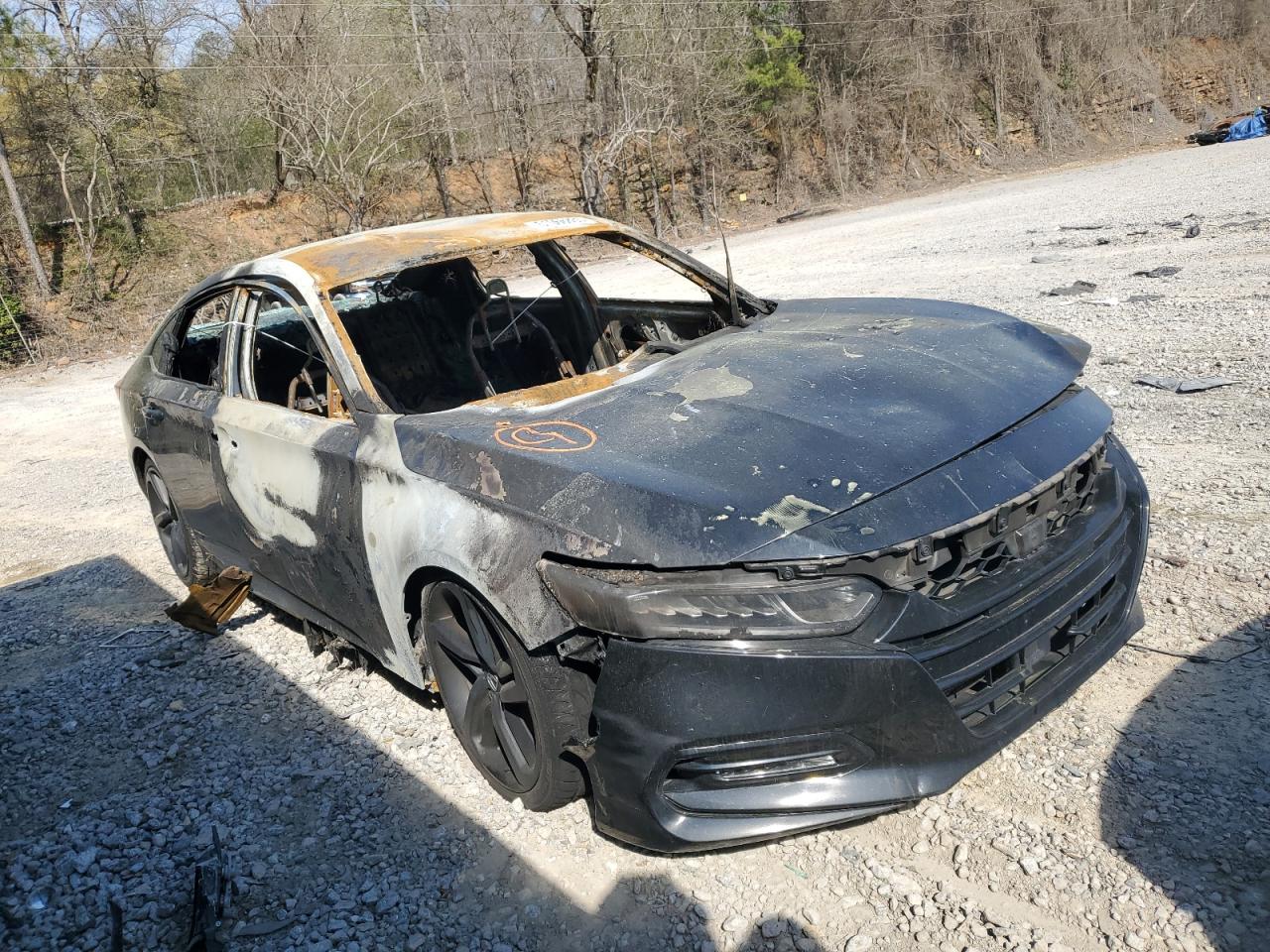 2019 Honda Accord Sport Black vin: 1HGCV1F33KA012860