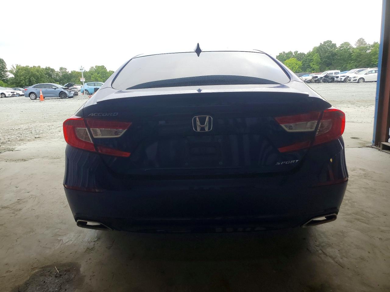 2022 Honda Accord Sport Blue vin: 1HGCV1F33NA060217