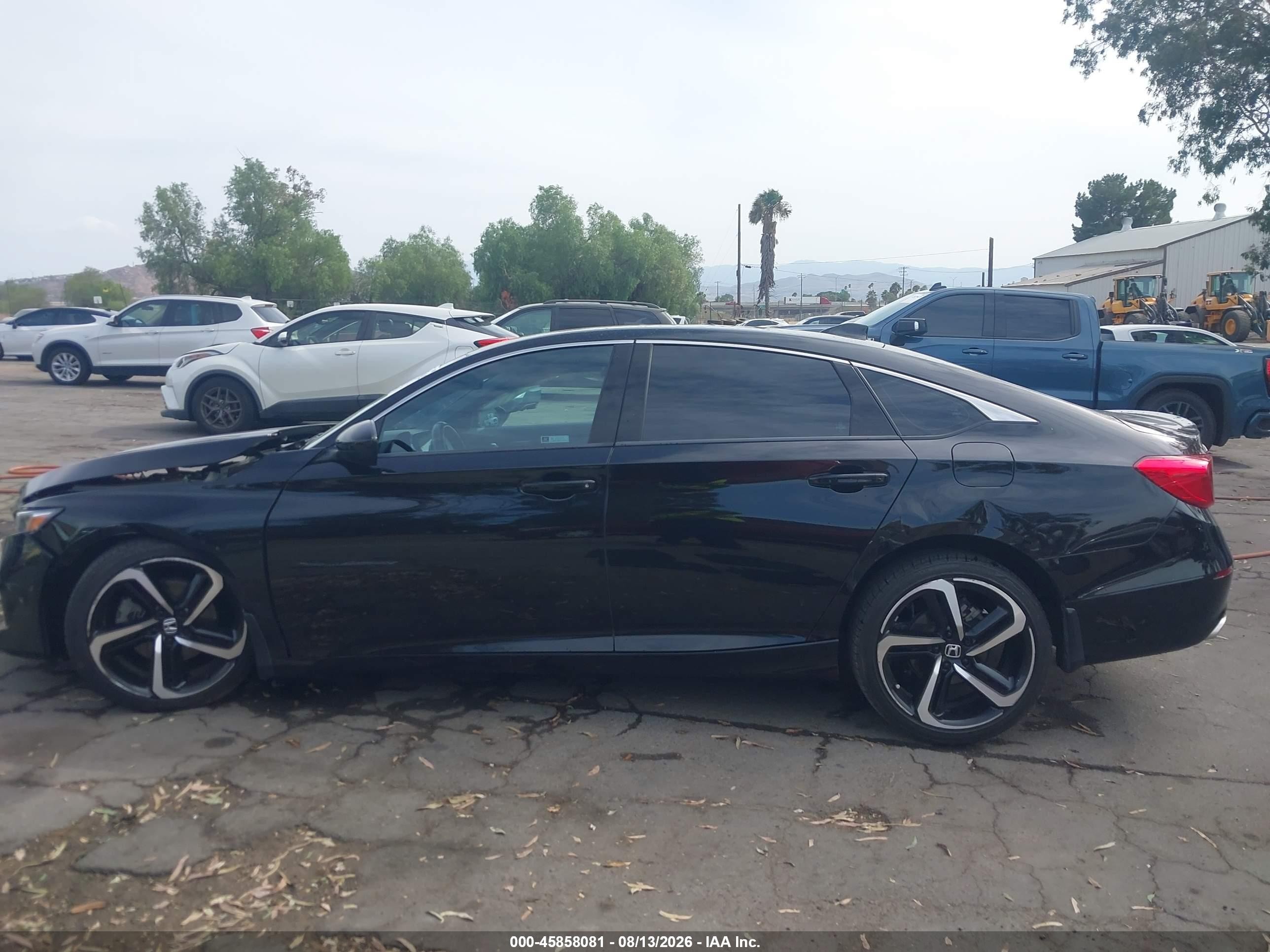 2022 Honda Accord Sport Black vin: 1HGCV1F33NA081746
